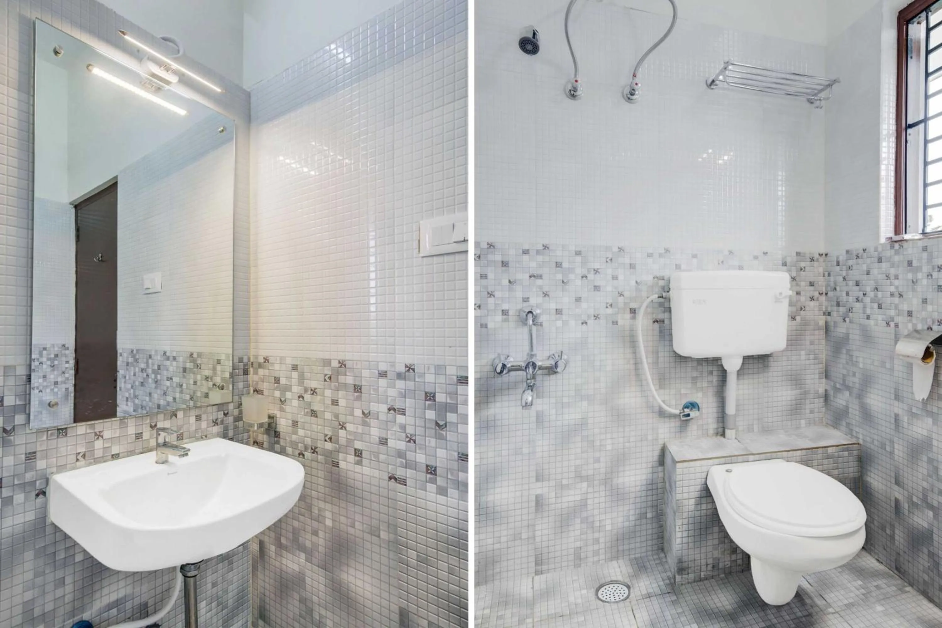 Bathroom in Hotel O Government Hospital Virajpet