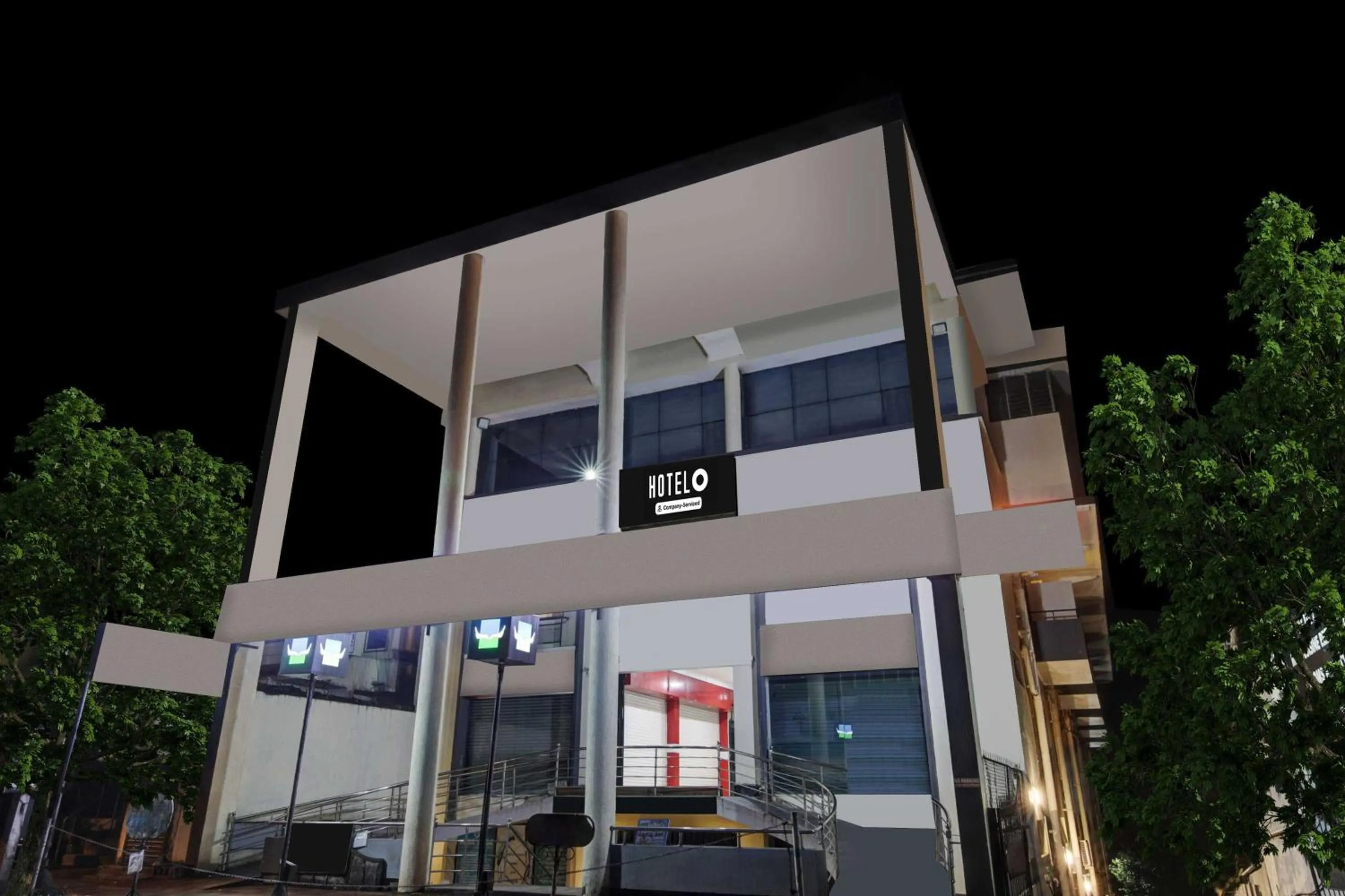 Facade/entrance in Hotel O Government Hospital Virajpet