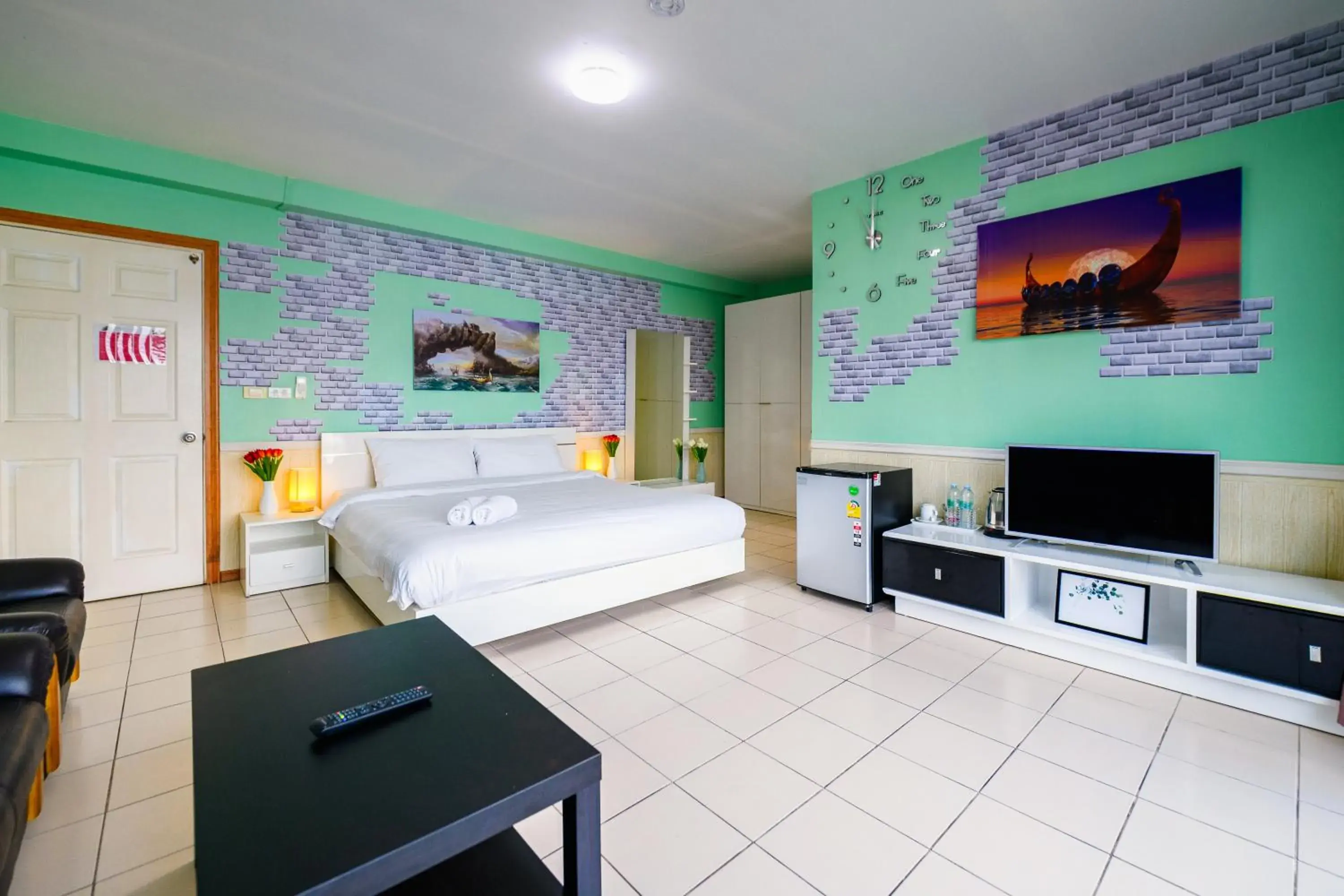 Bed in Happy Vikings - Beachfront Bed in Happy Vikings - Beachfront