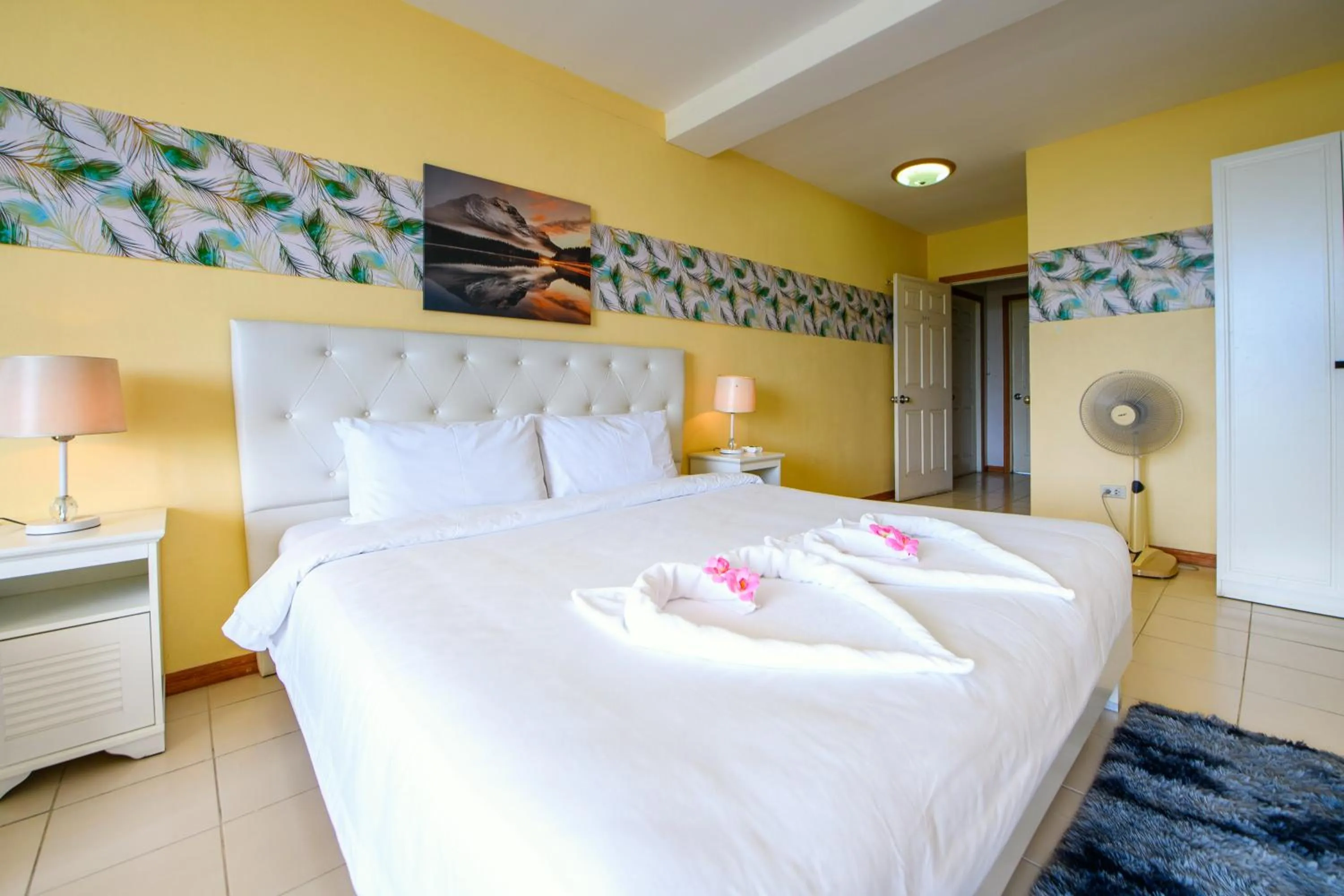 Bed in Happy Vikings - Beachfront