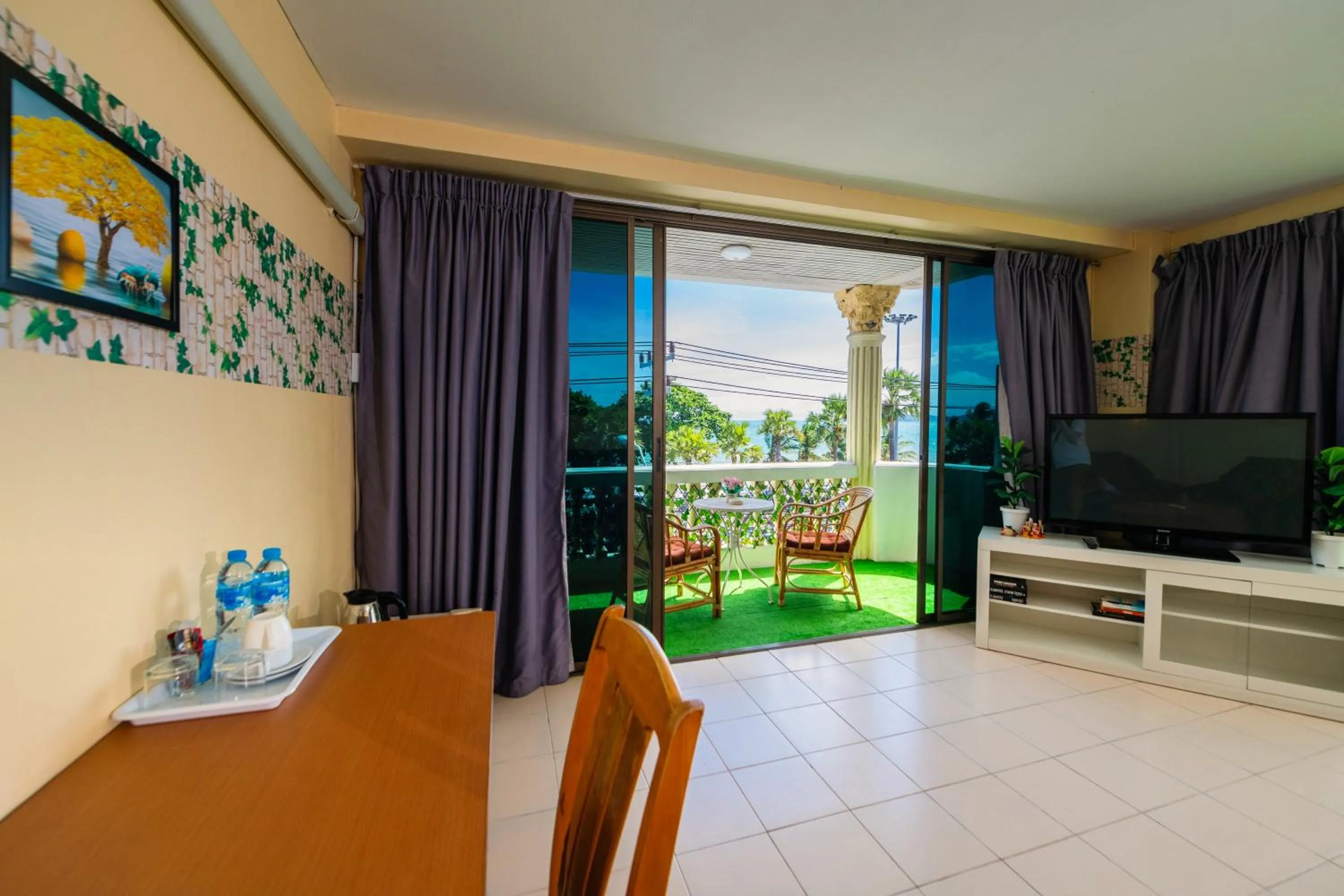 Balcony/Terrace in Happy Vikings - Beachfront