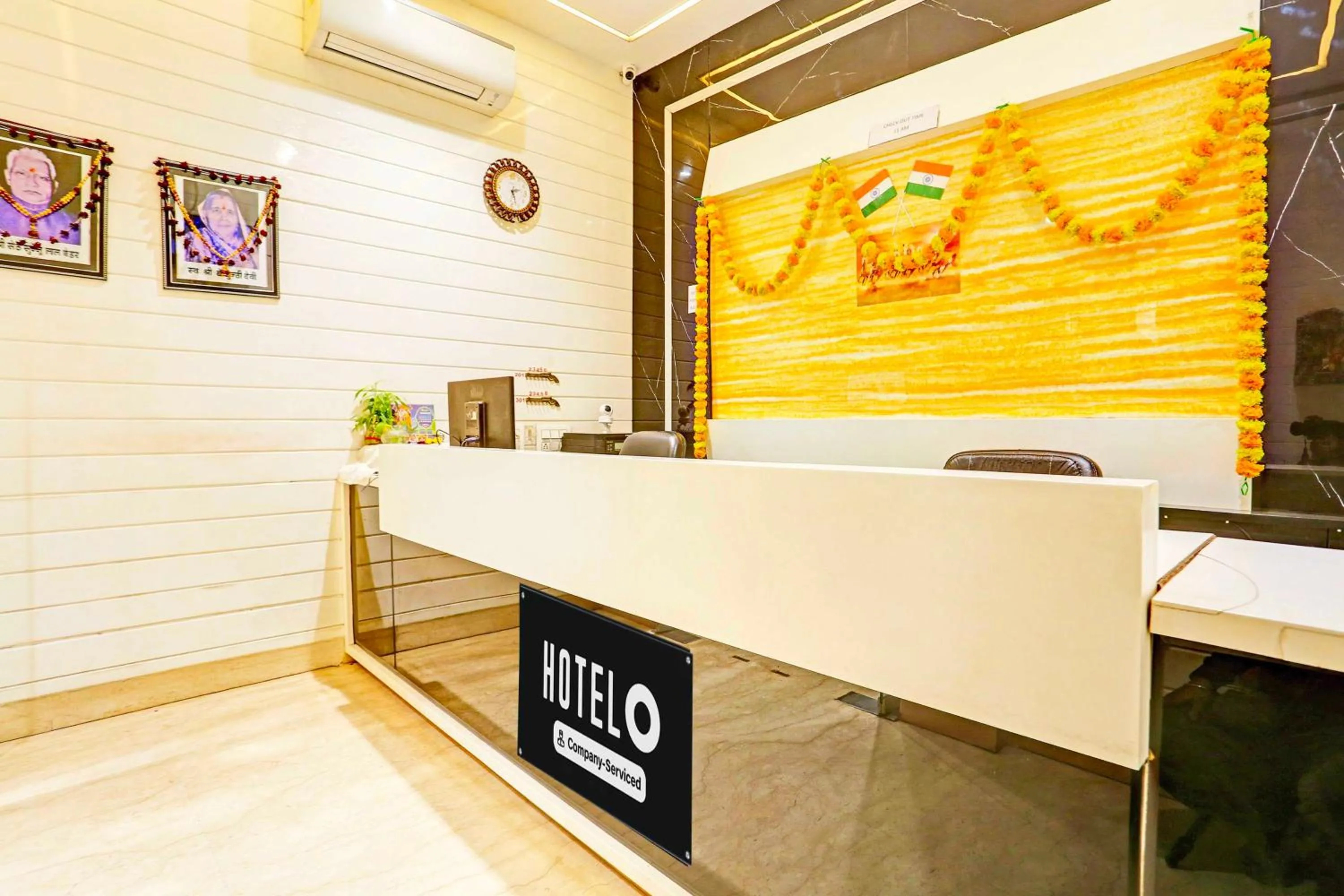 Lobby or reception in Hotel O Phalka Bazaar Gwalior