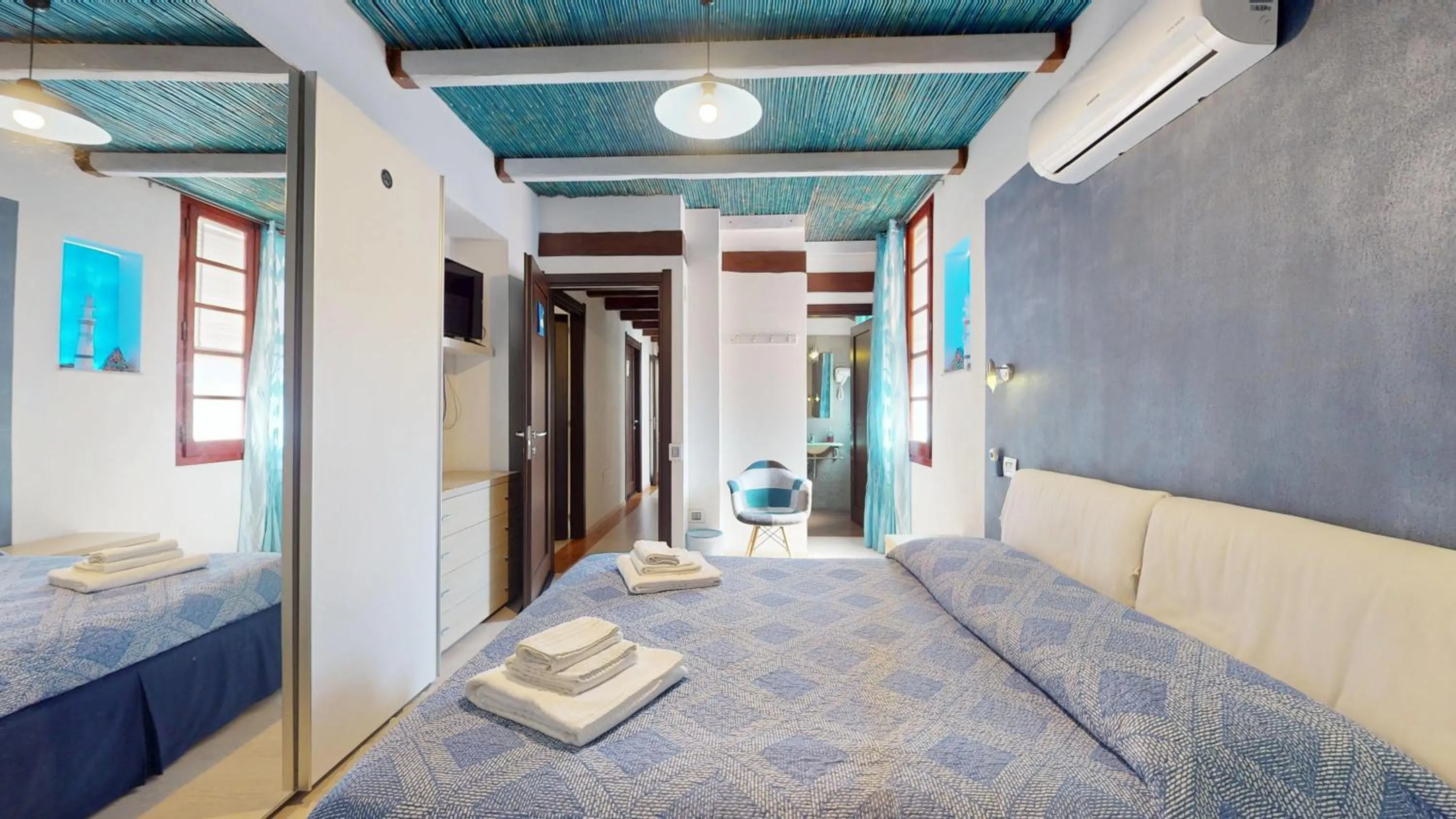 Bed in Antico Centro Quartu