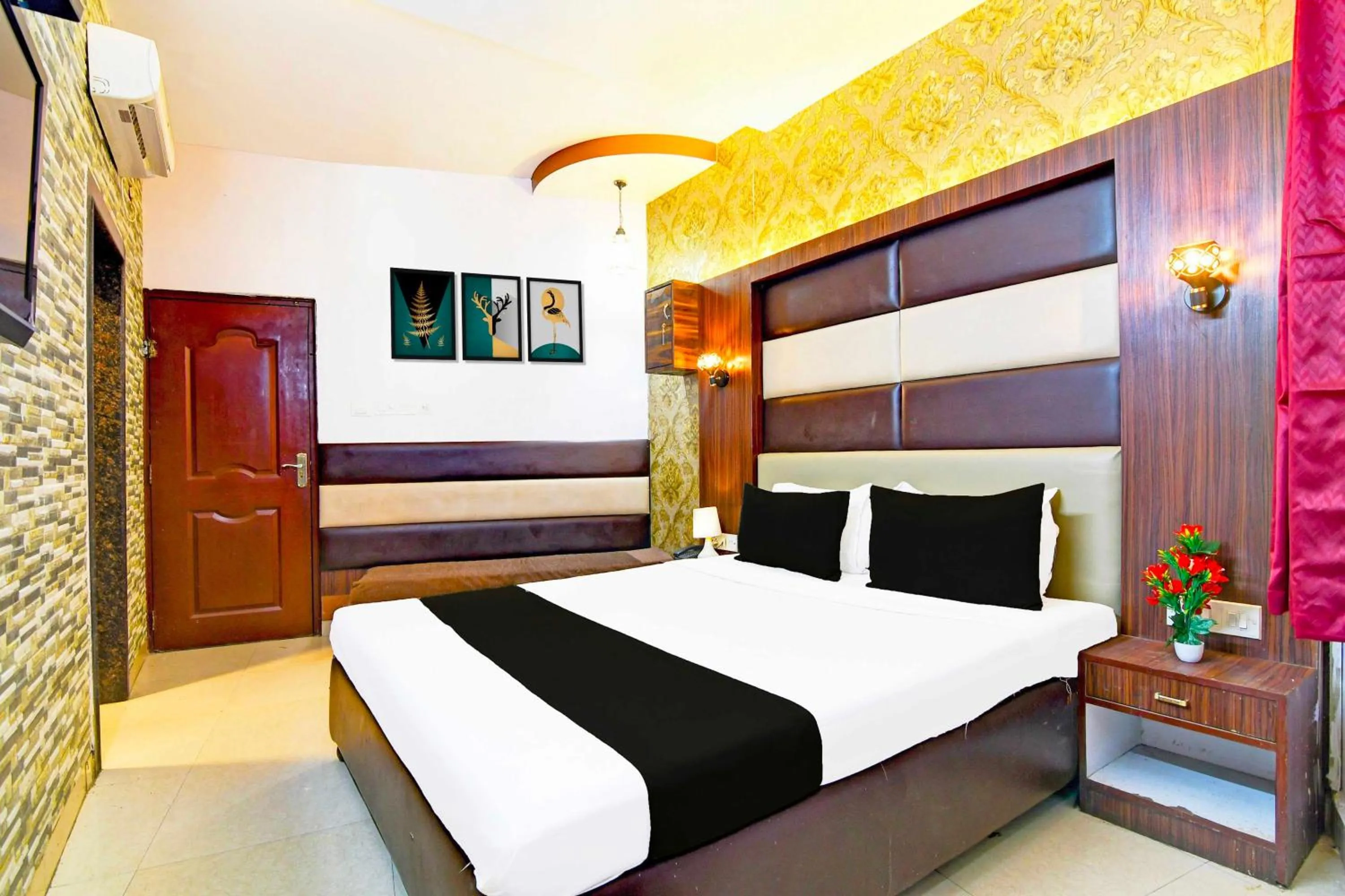 Bedroom, Bed in Hotel O Kolkata Allen Park