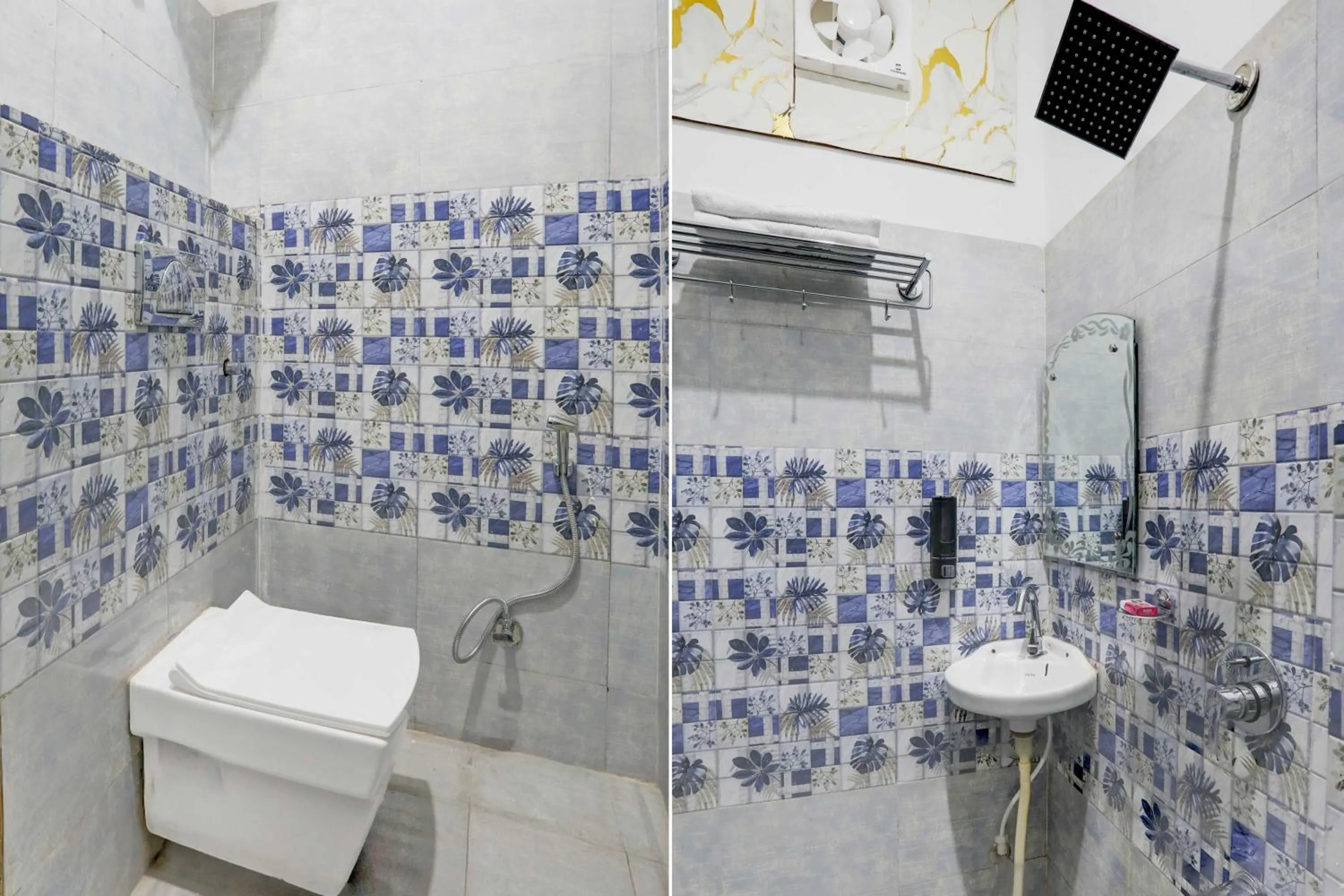 Bathroom in Hotel O Prayagraj Subedarganj Railway Station