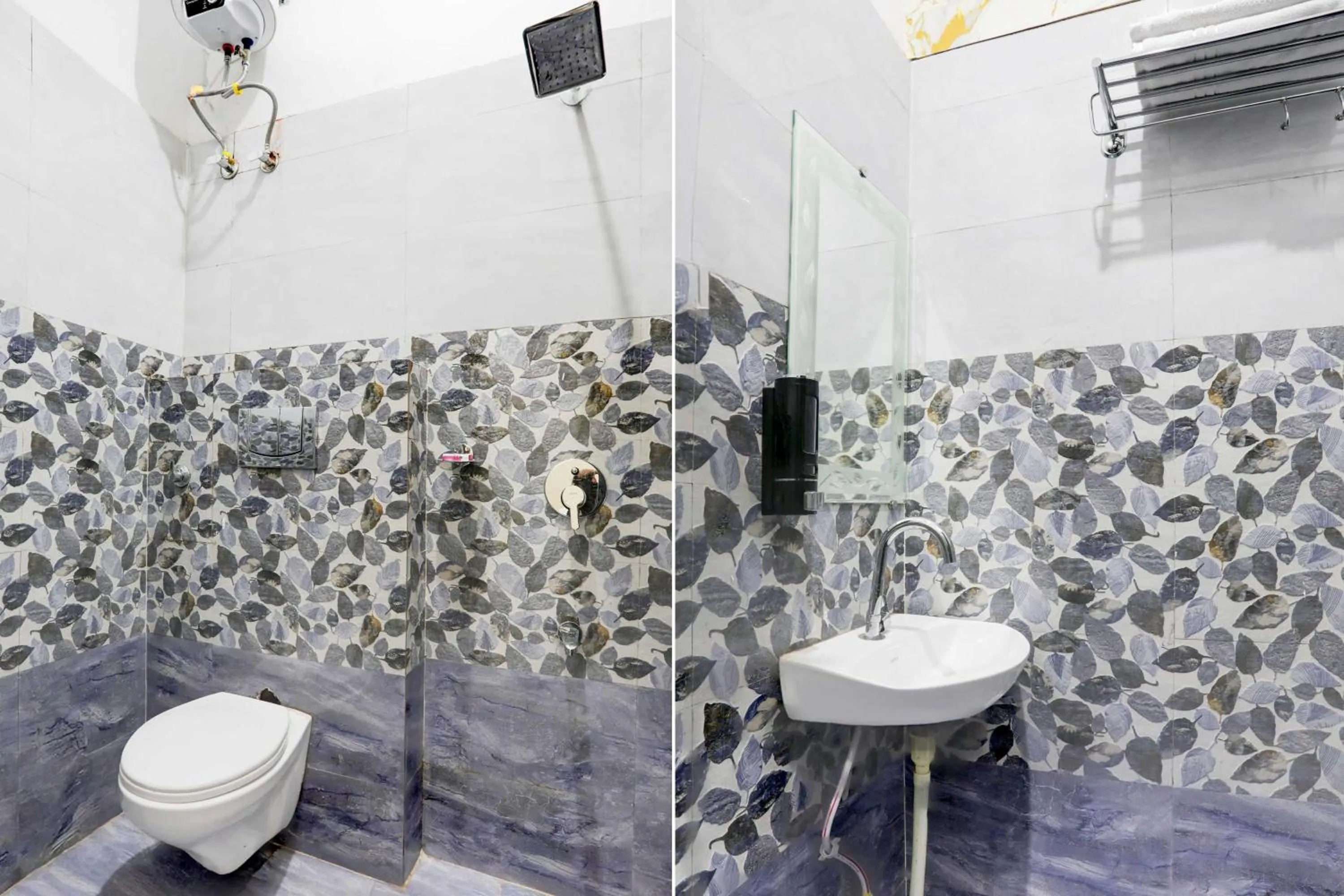 Bathroom in Hotel O Prayagraj Subedarganj Railway Station