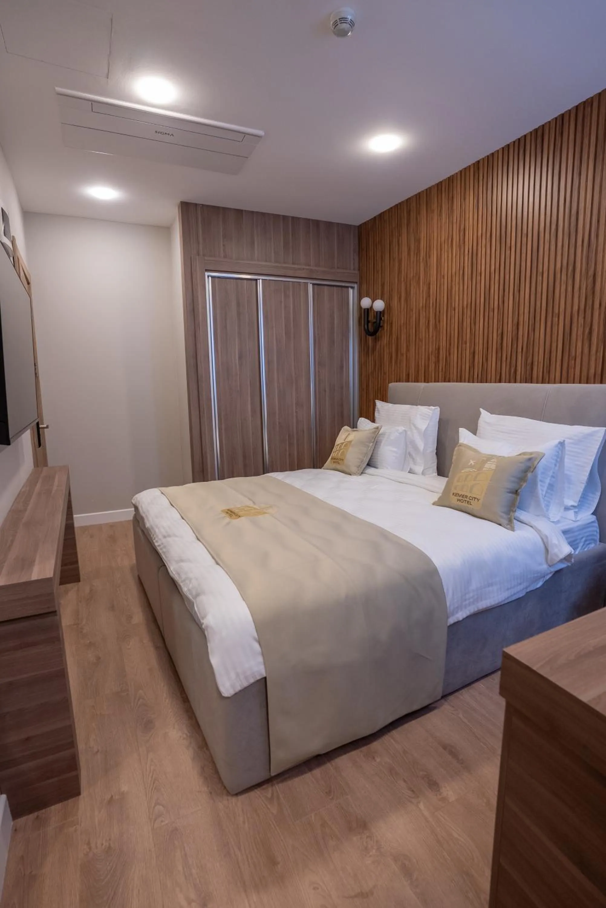 Bed in Kemer City Hotel İstanbul Airport