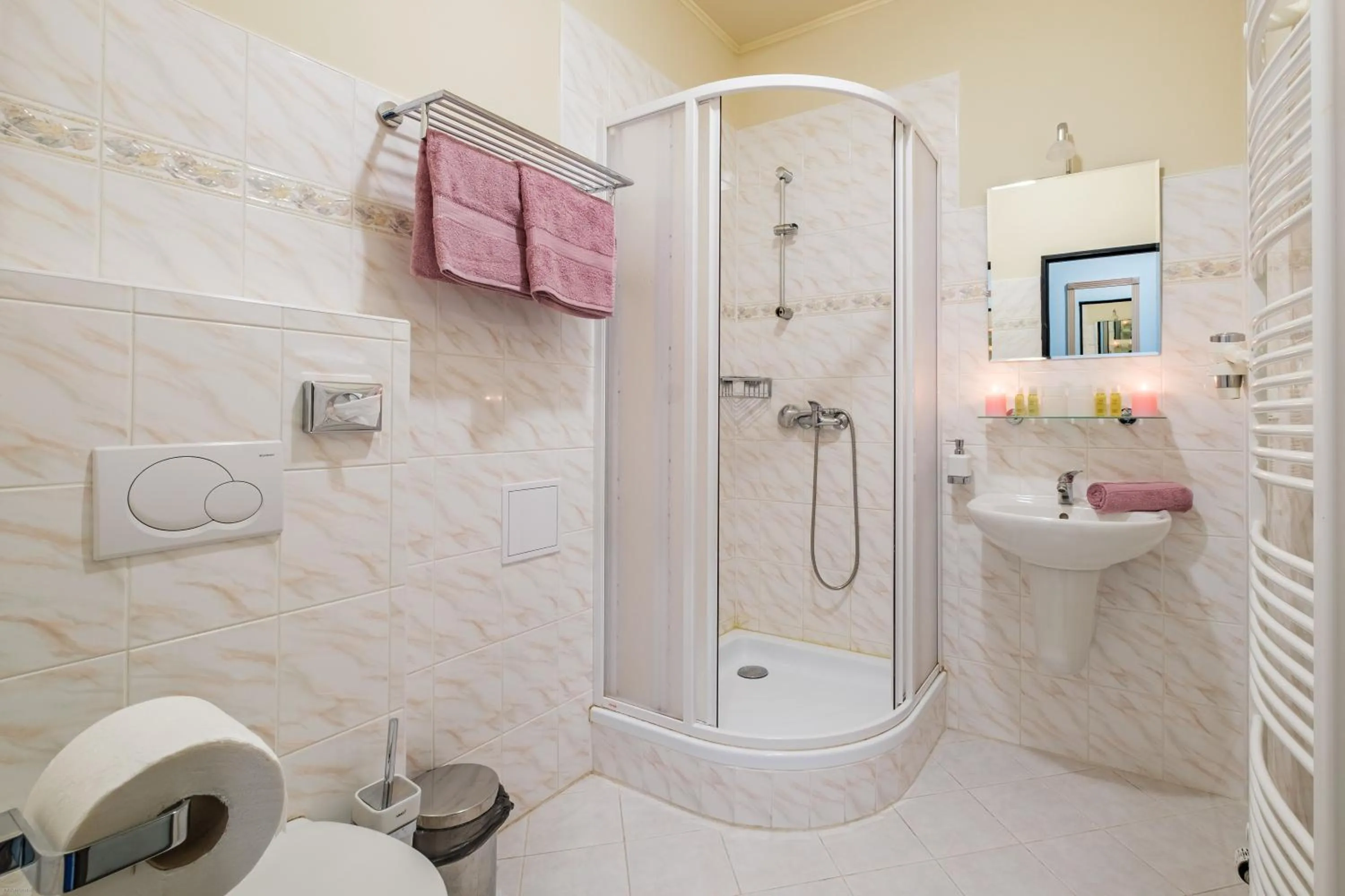 Bathroom in Hotel Orličan