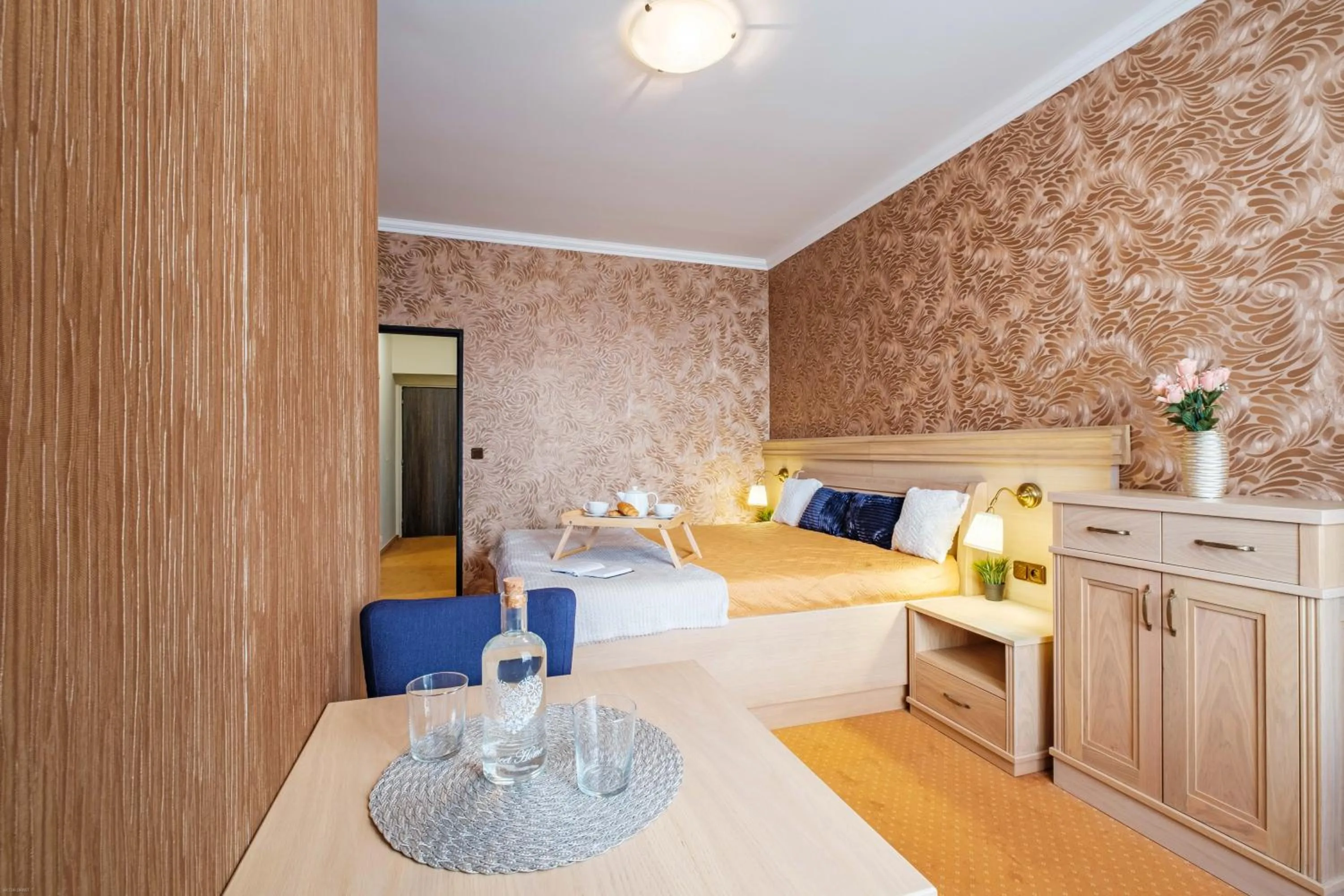 Bed in Hotel Orličan