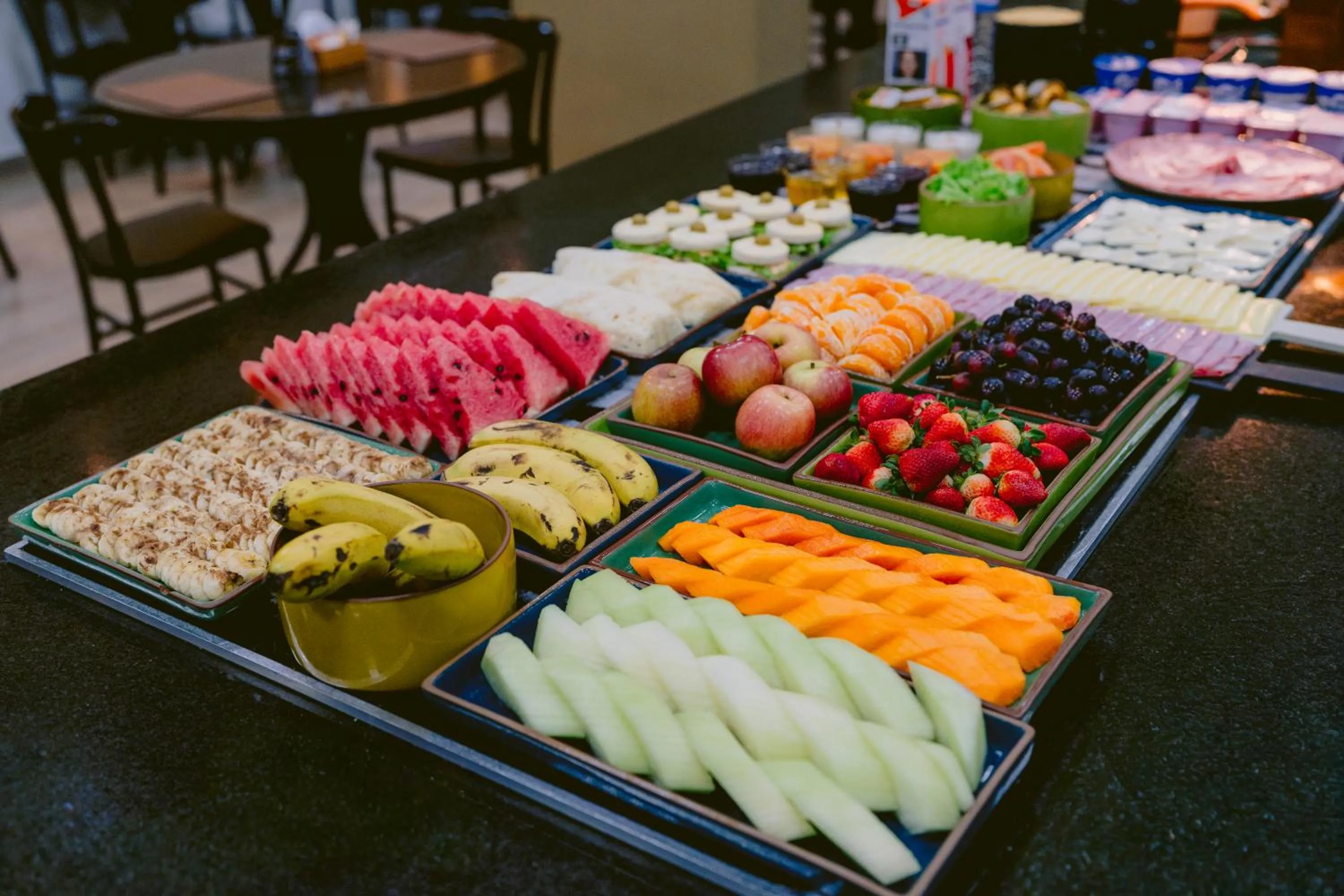 Breakfast in Slim Cuiabá Aeroporto