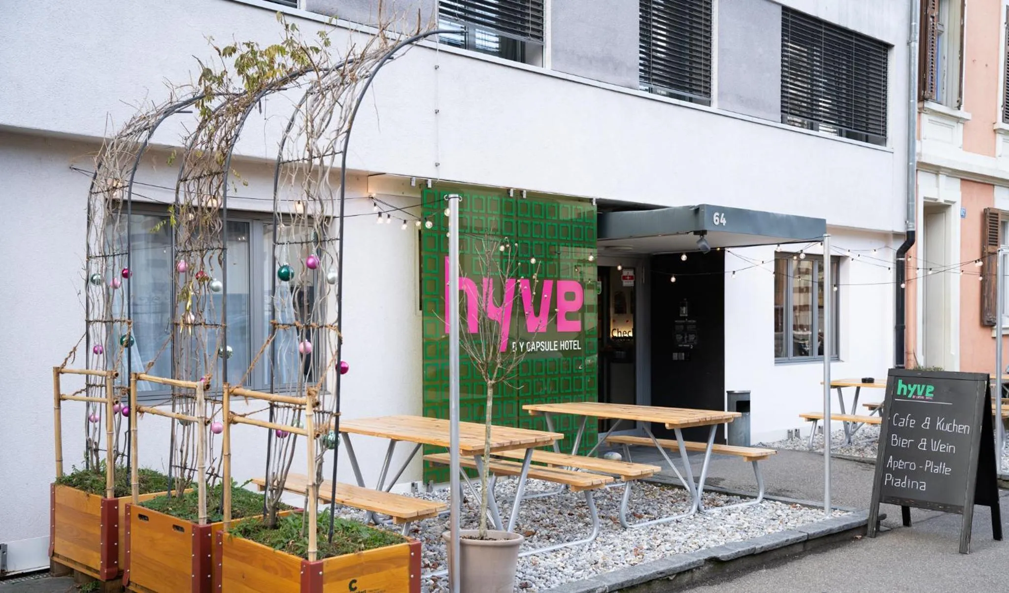 Property building in Hotel by Hyve Basel