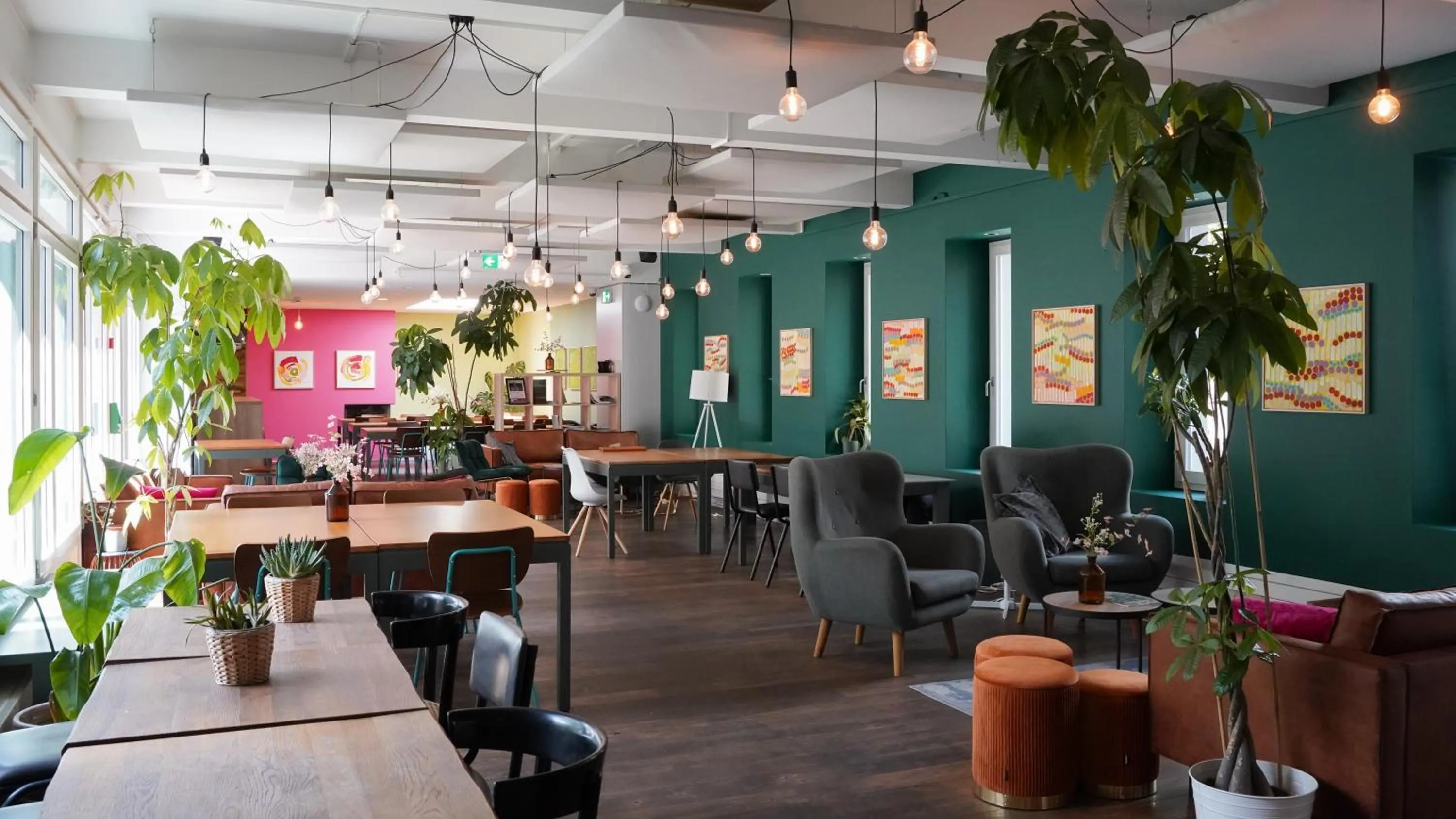 Seating area in Hotel by Hyve Basel