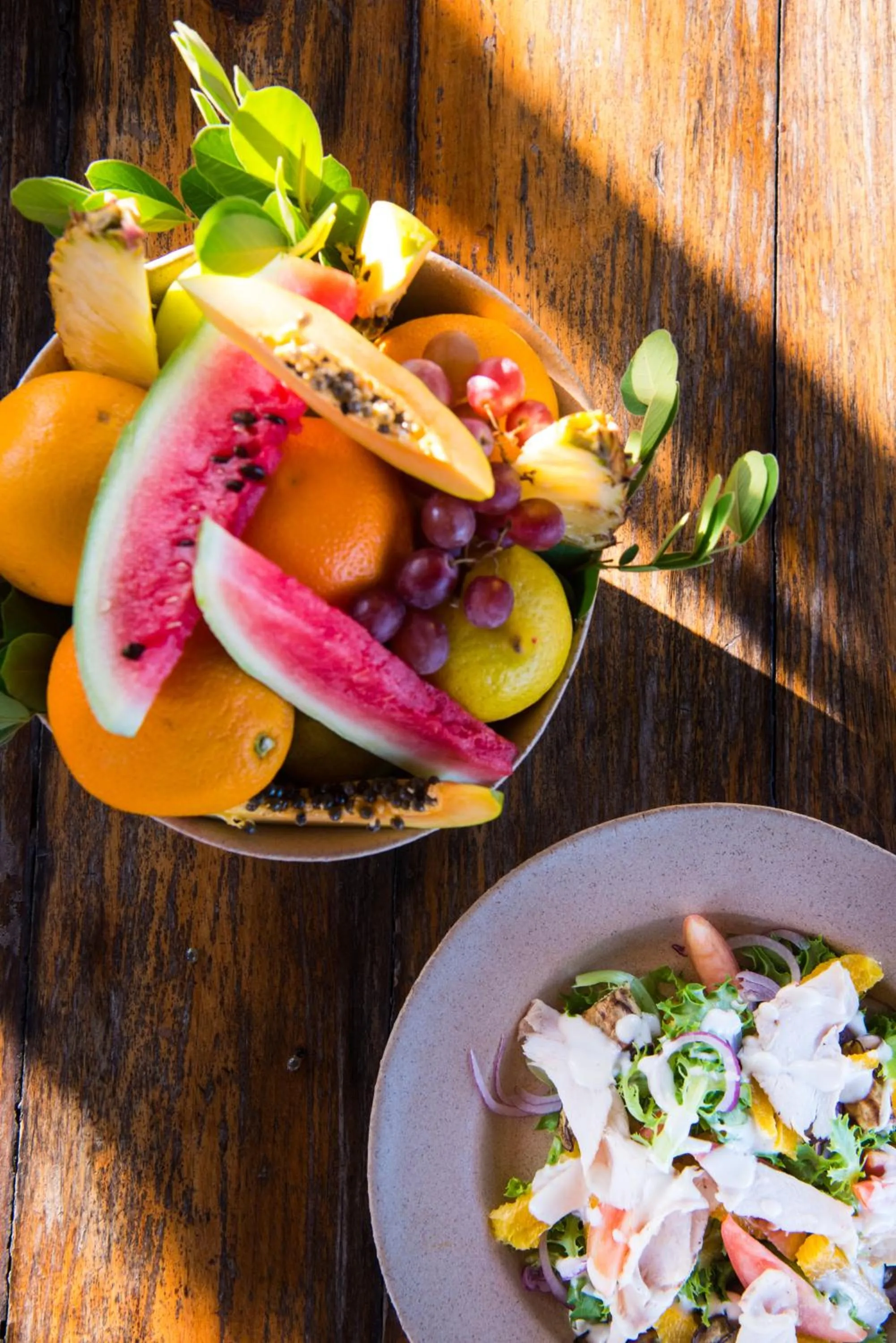 Breakfast in Sindabezi Island Camp
