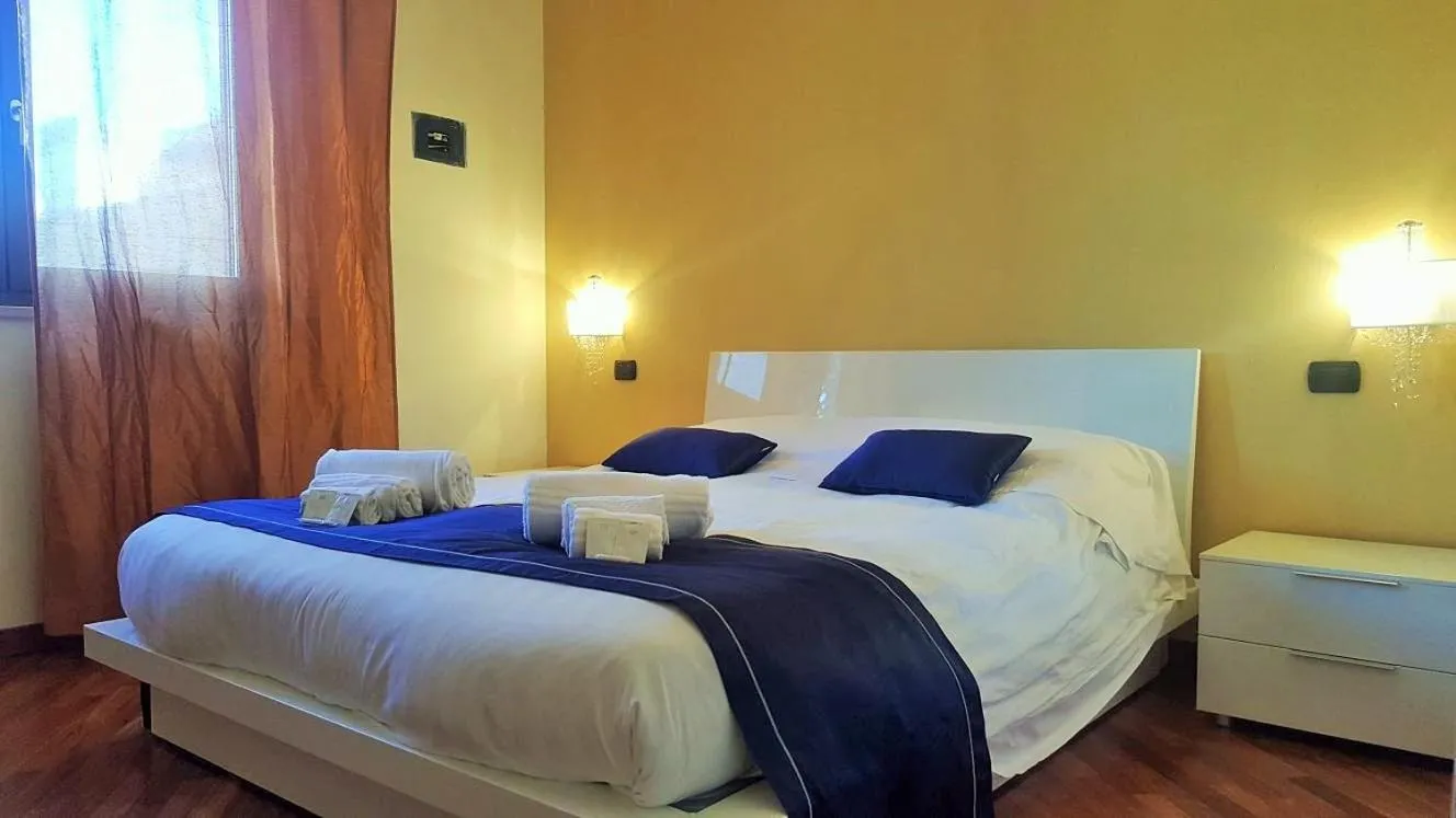 Bed in Domus Fiera di Roma Village