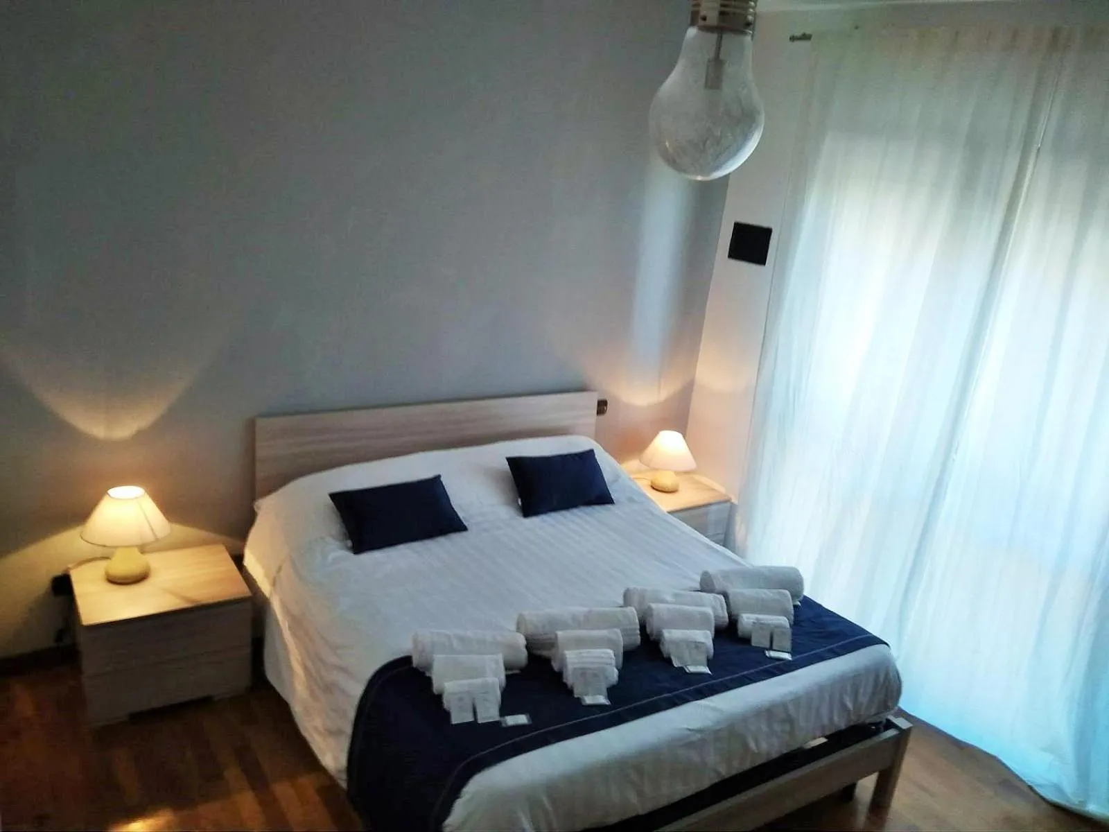 Bed in Domus Fiera di Roma Village