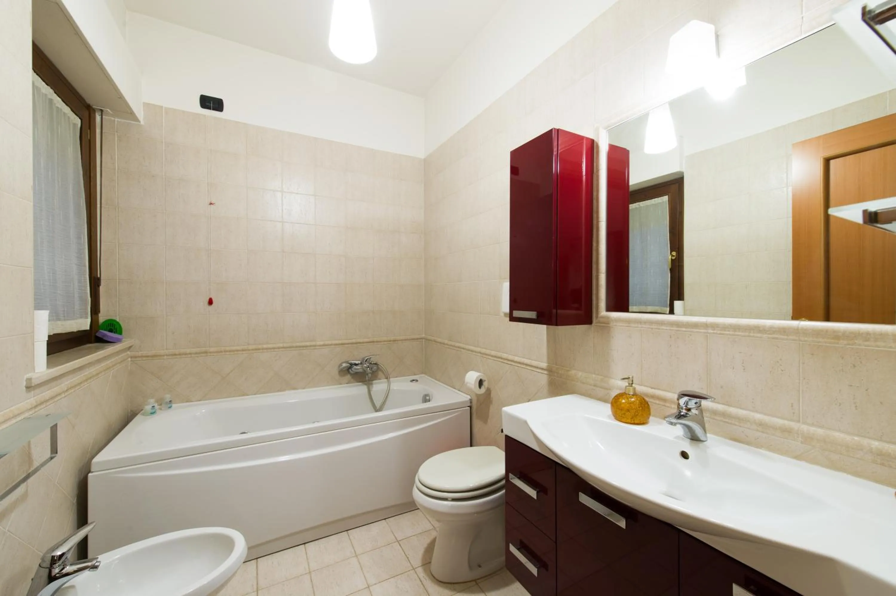 Bathroom in Domus Fiera di Roma Village