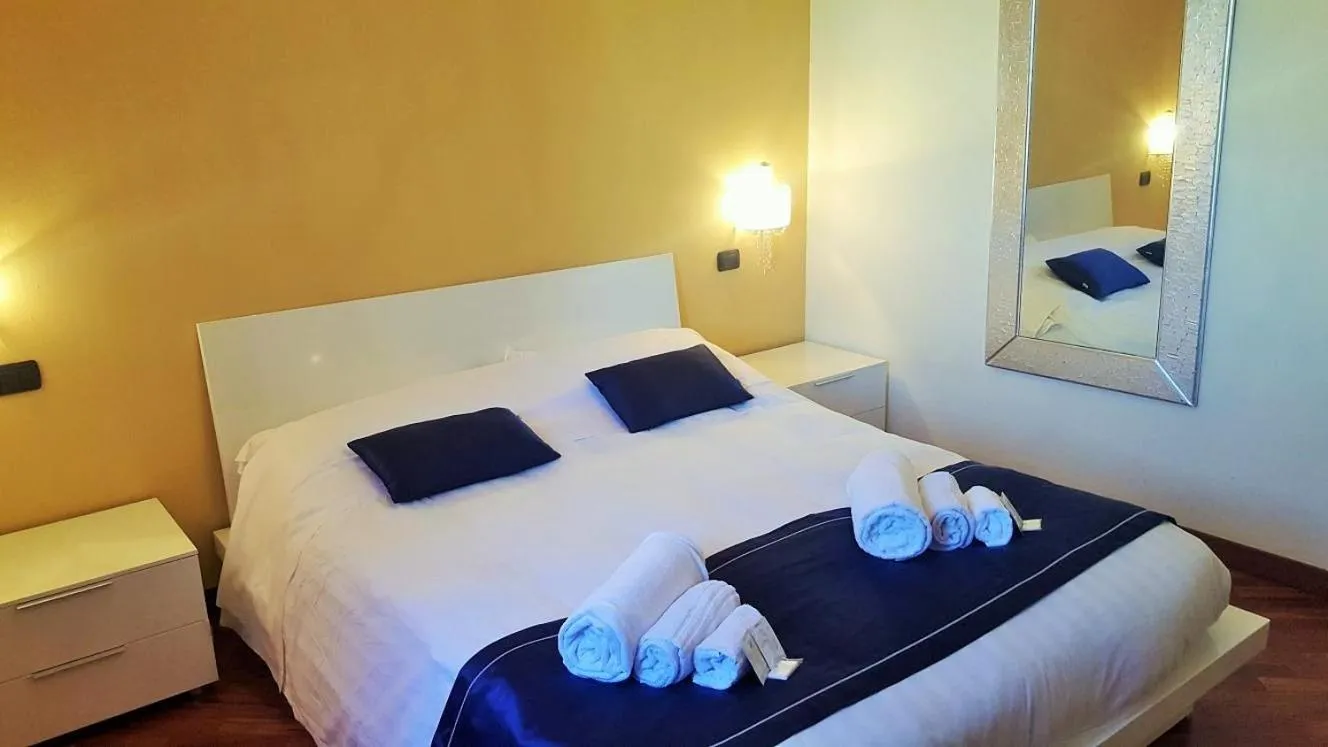 Bed in Domus Fiera di Roma Village
