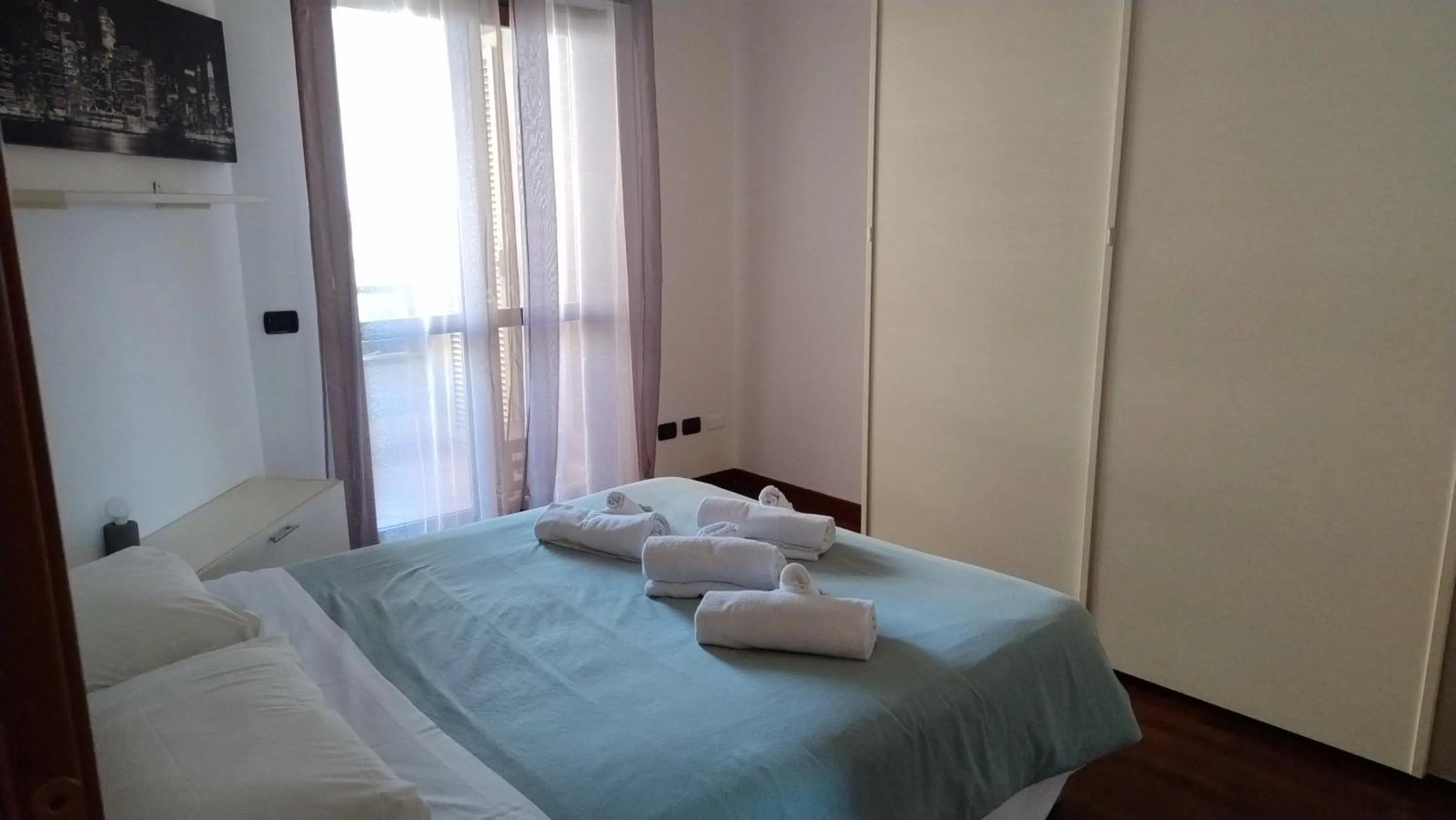 Bed in Domus Fiera di Roma Village