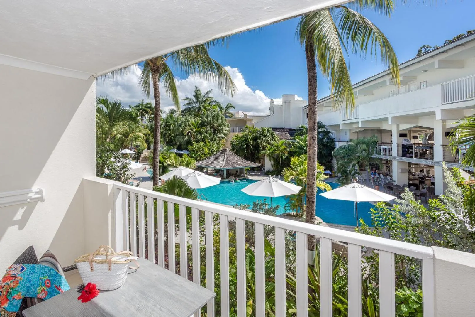 Balcony/Terrace in Sugar Bay Barbados - All Inclusive