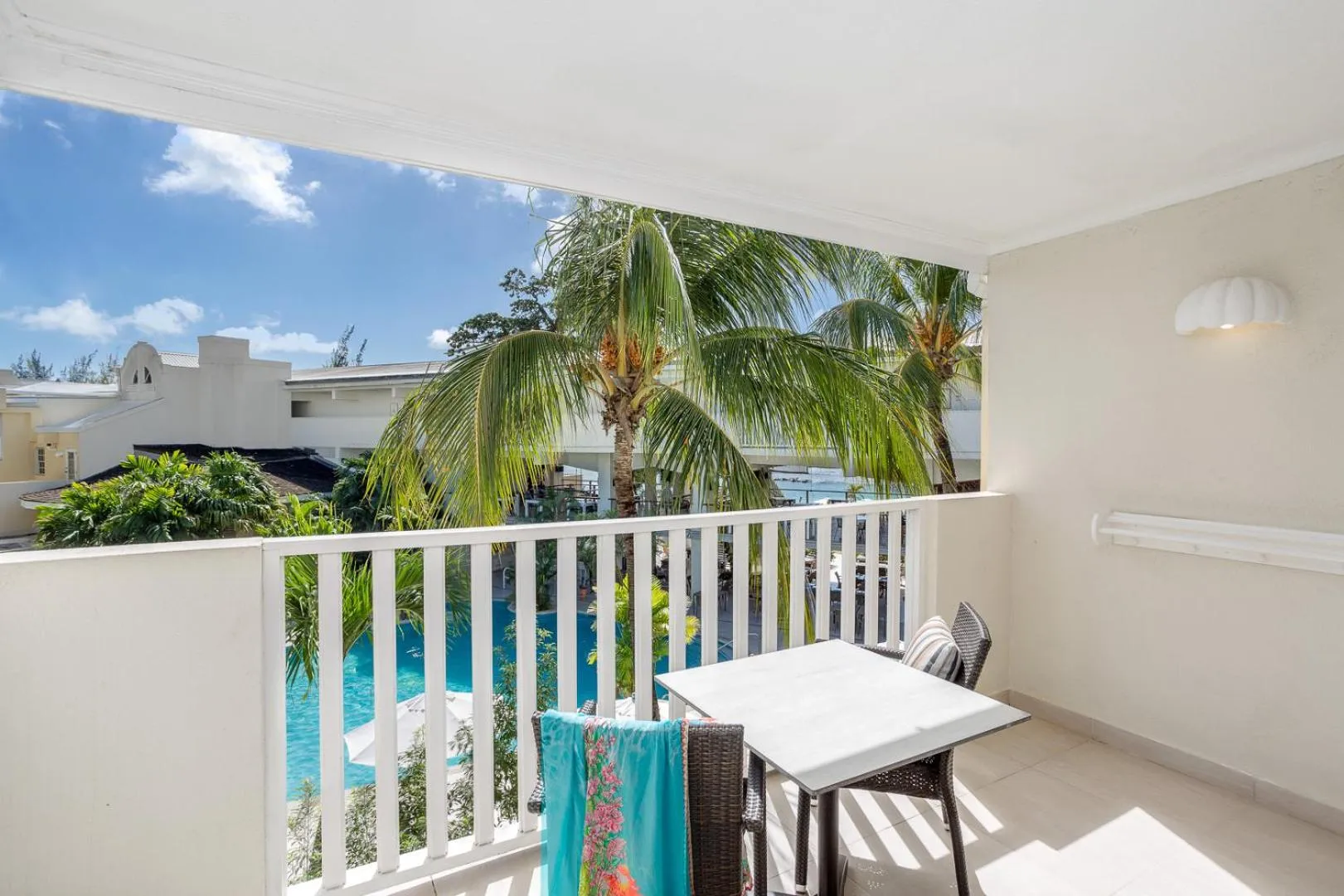 Balcony/Terrace in Sugar Bay Barbados - All Inclusive