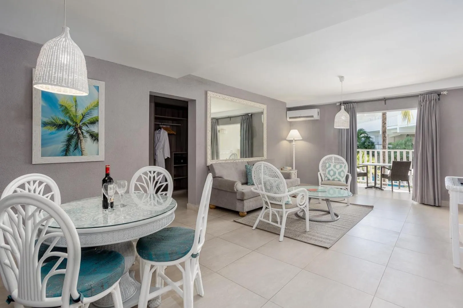 Living room in Sugar Bay Barbados - All Inclusive