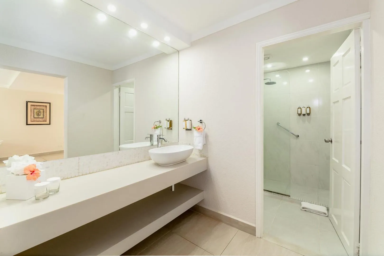 Shower in Sugar Bay Barbados - All Inclusive