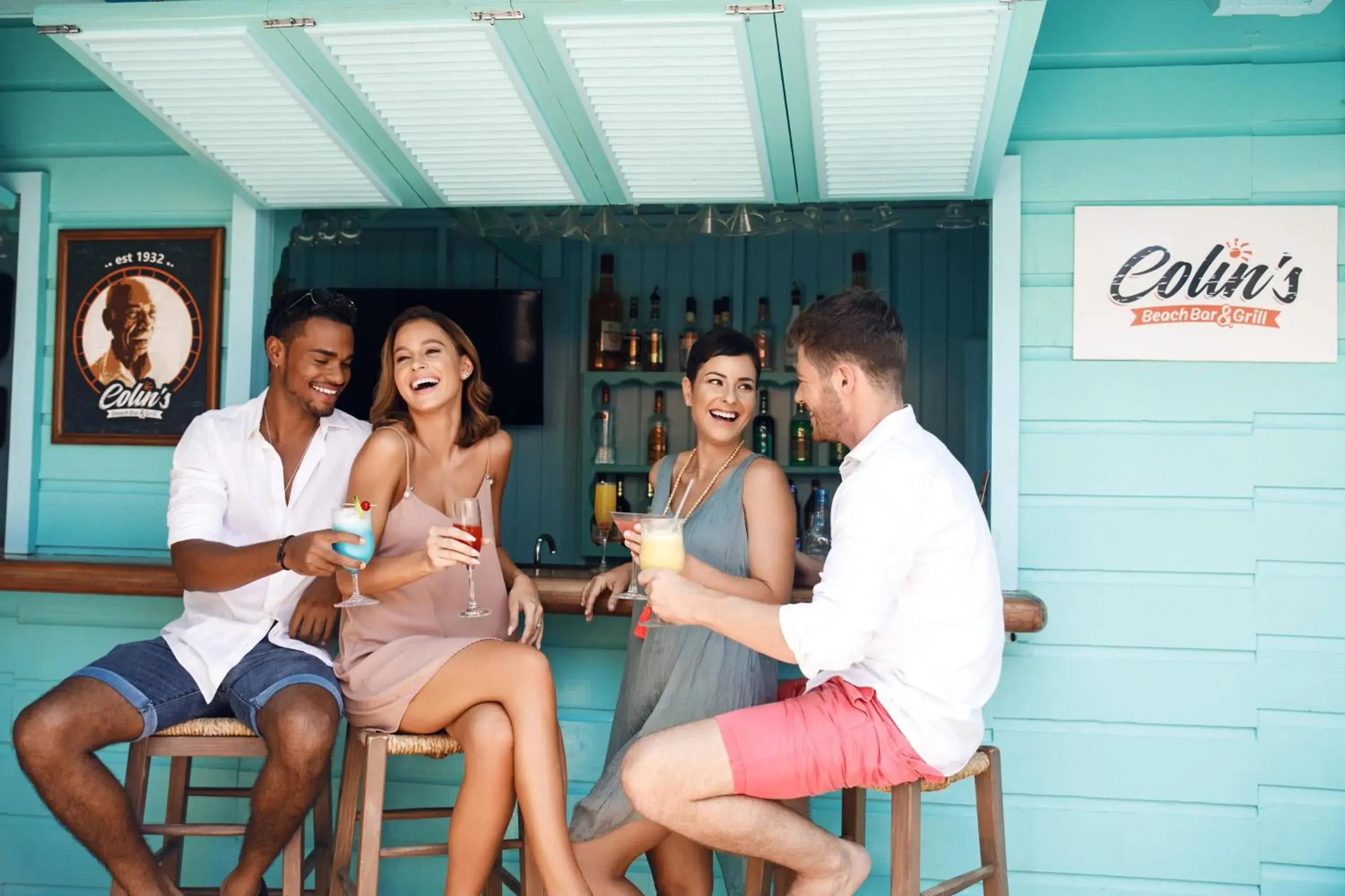 Lounge or bar in Sugar Bay Barbados - All Inclusive Lounge or bar in Sugar Bay Barbados - All Inclusive