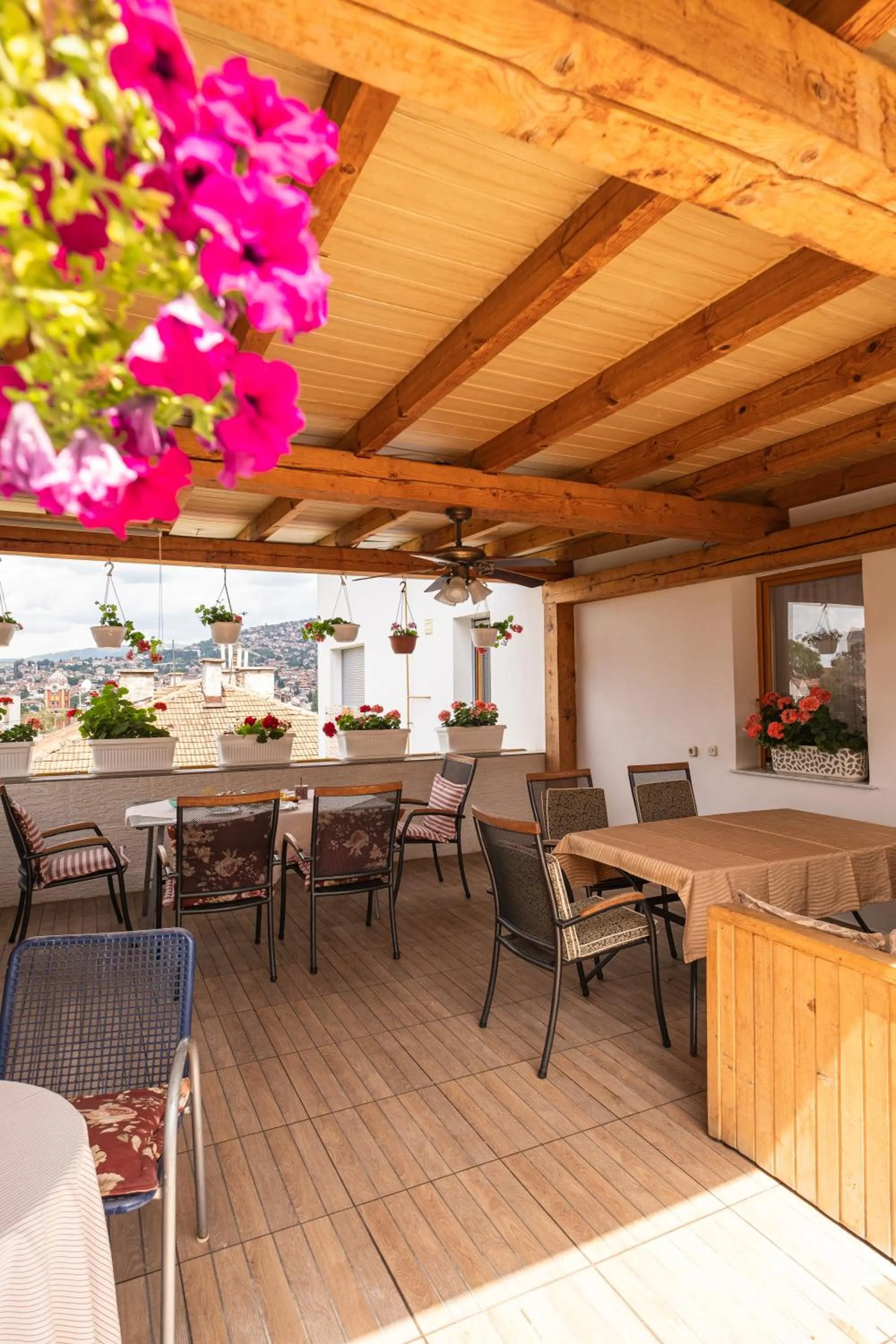 Balcony/Terrace in Guesthouse Rose