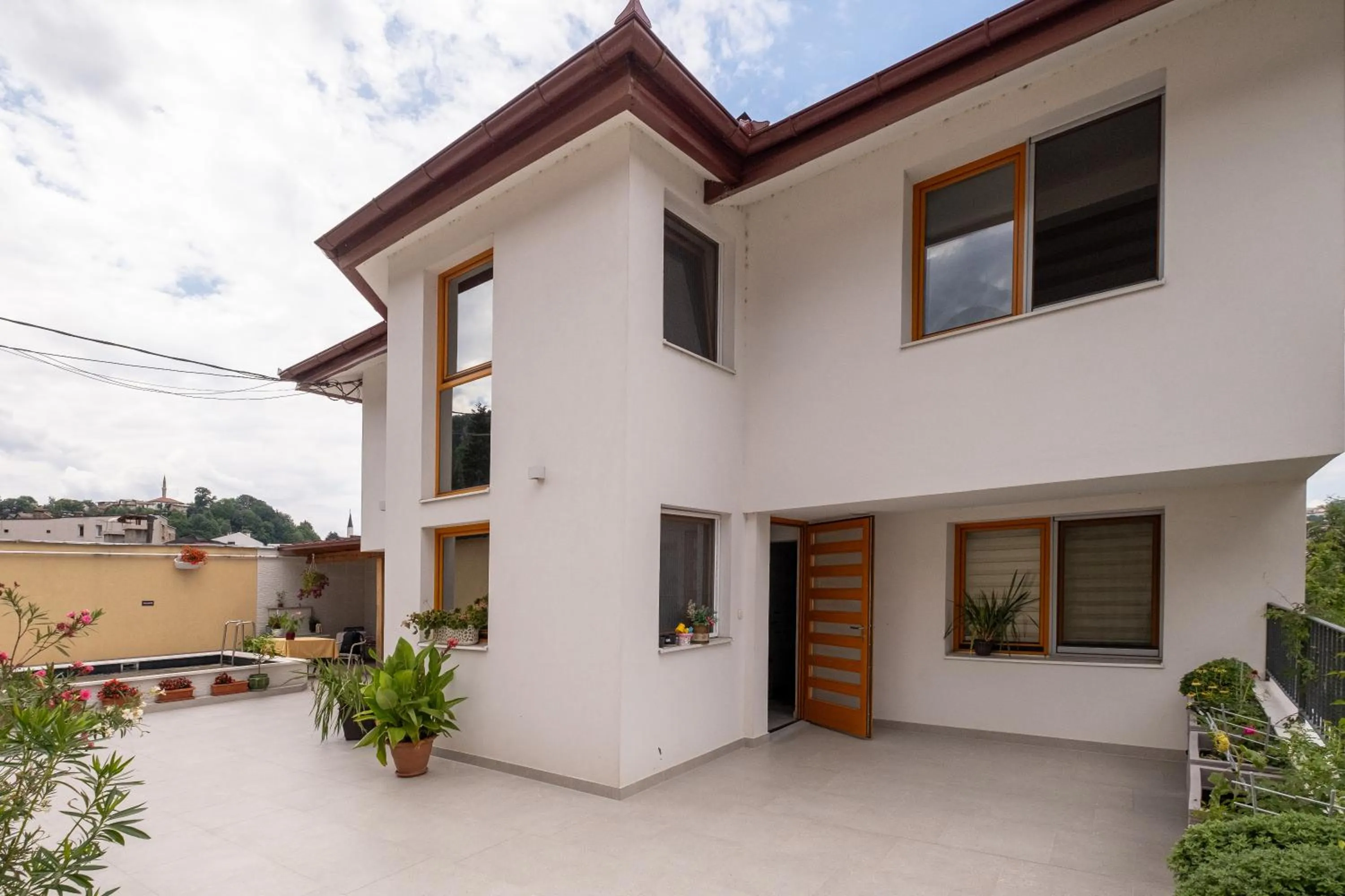 Property building in Guesthouse Rose