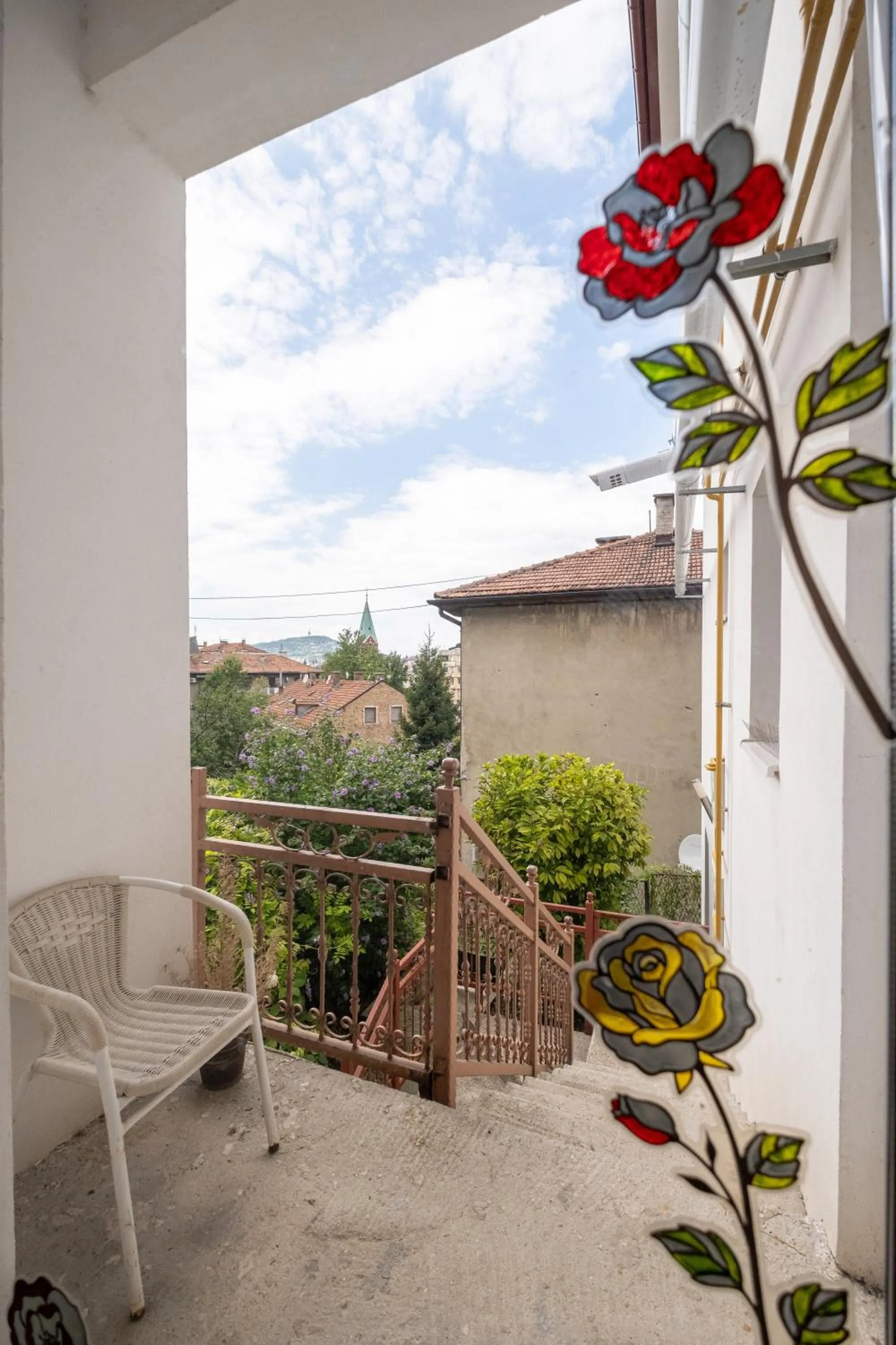 Balcony/Terrace in Guesthouse Rose