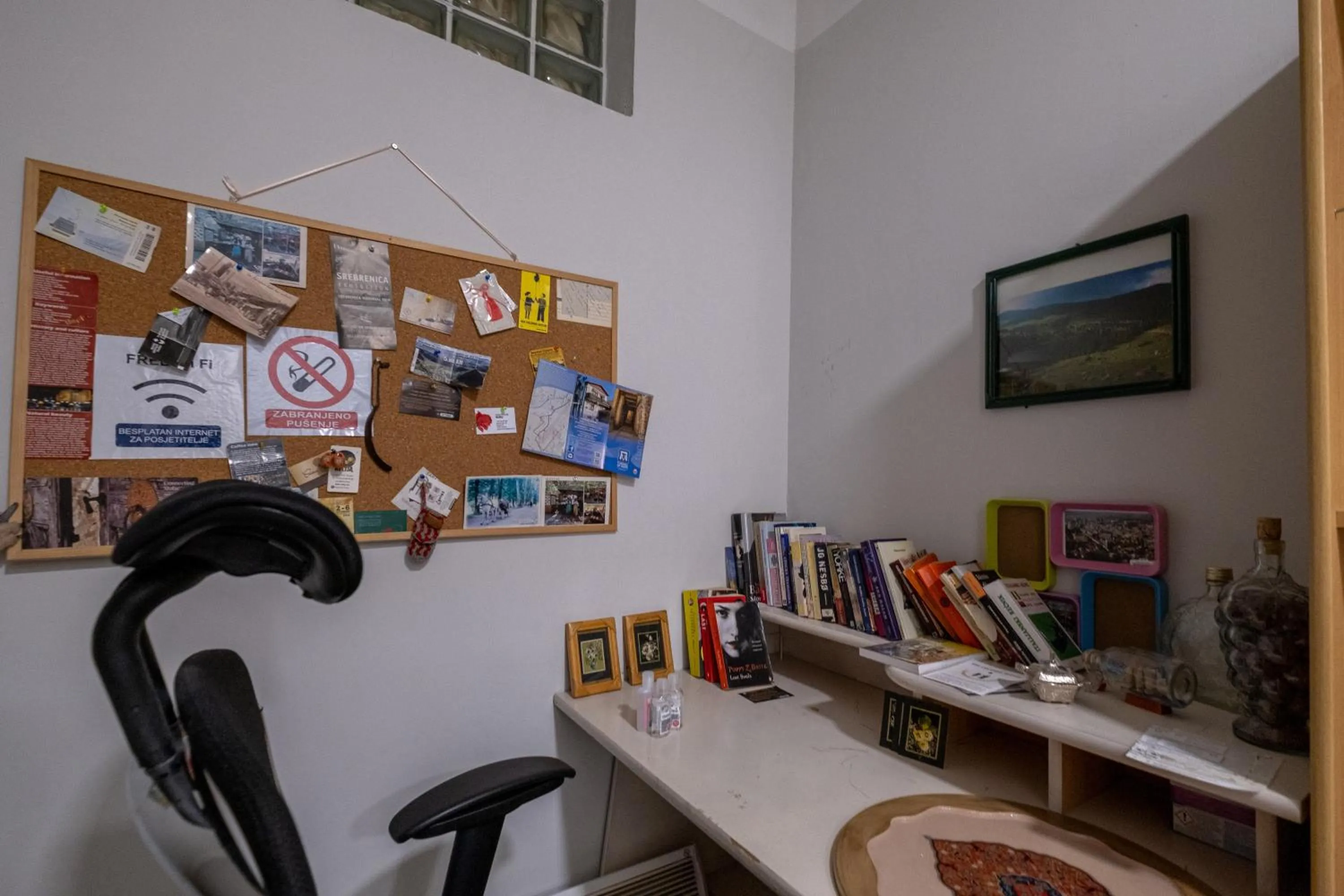 Library in Guesthouse Rose