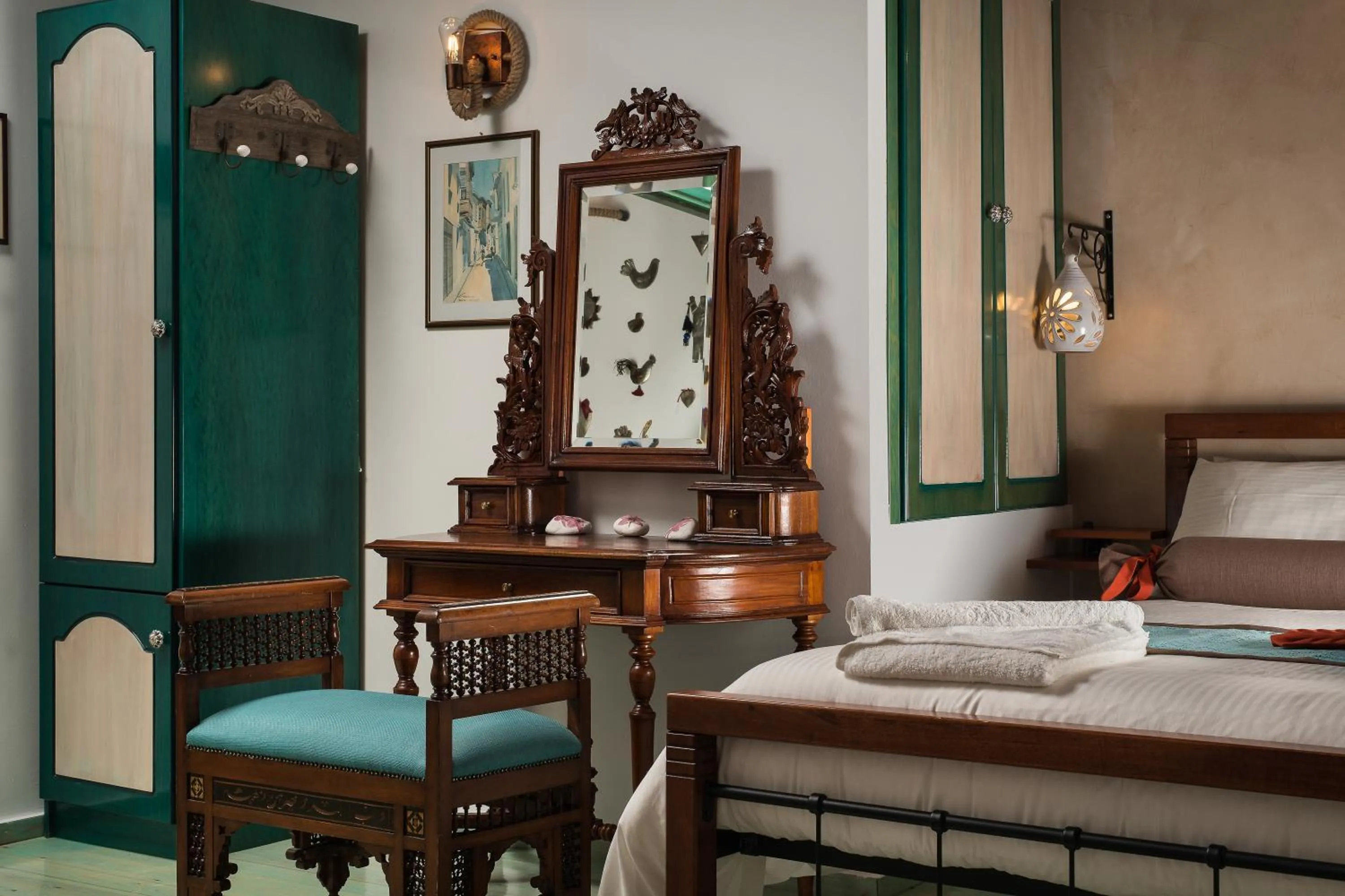 Bed in Dream Art Studios