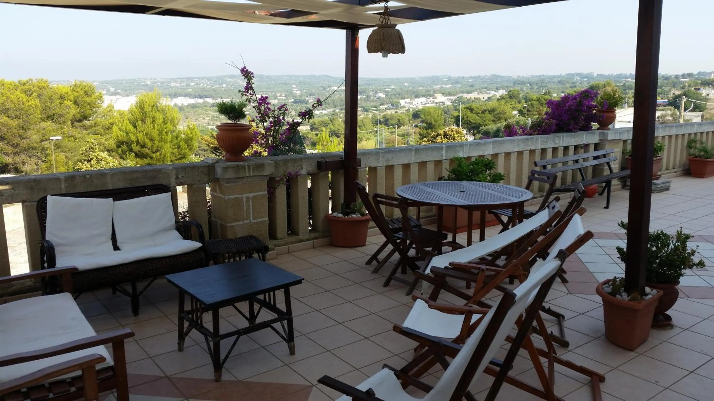 Balcony/Terrace in Villa Pedaci B&B
