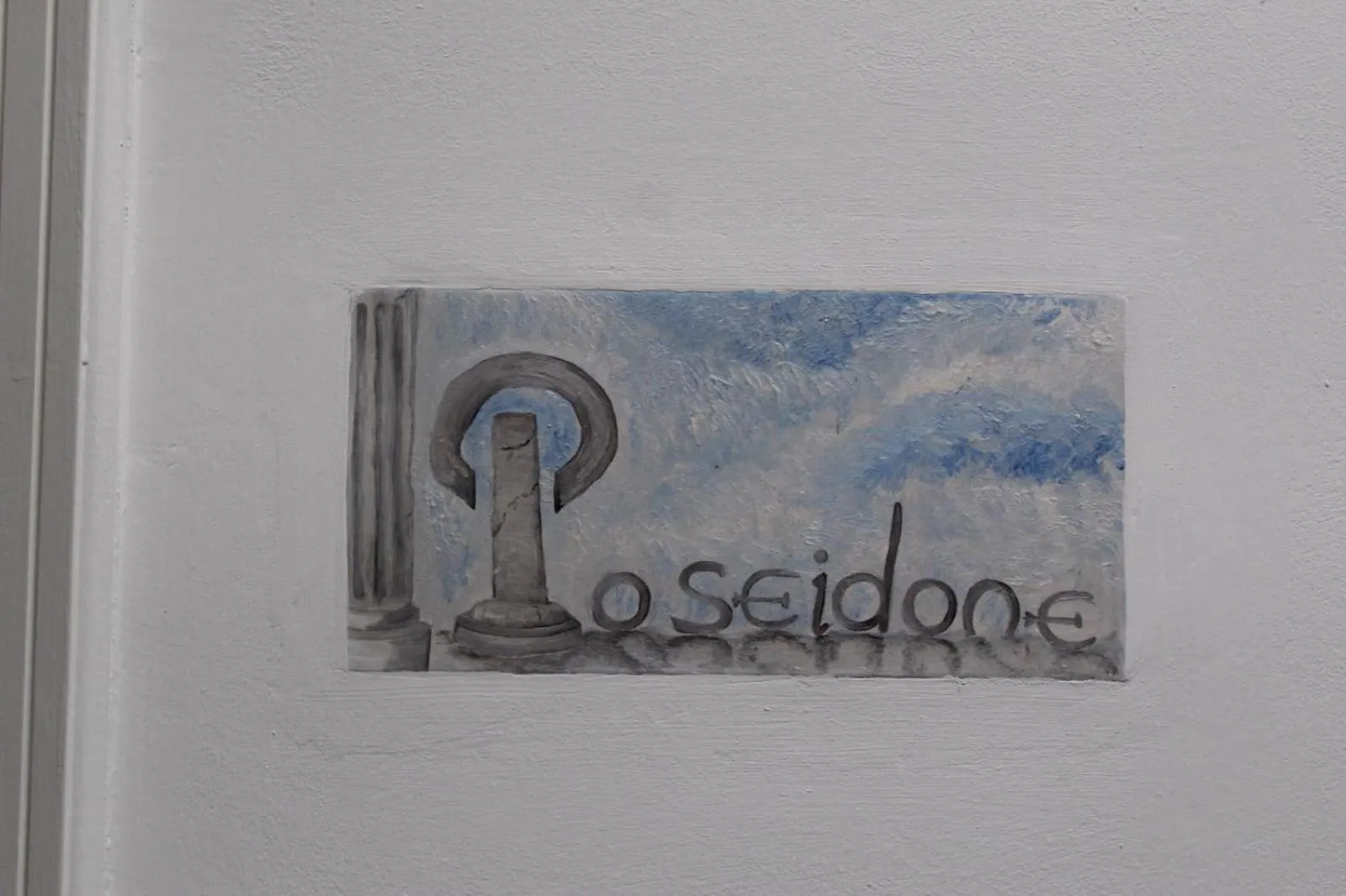 Decorative detail in Villa Pedaci B&B