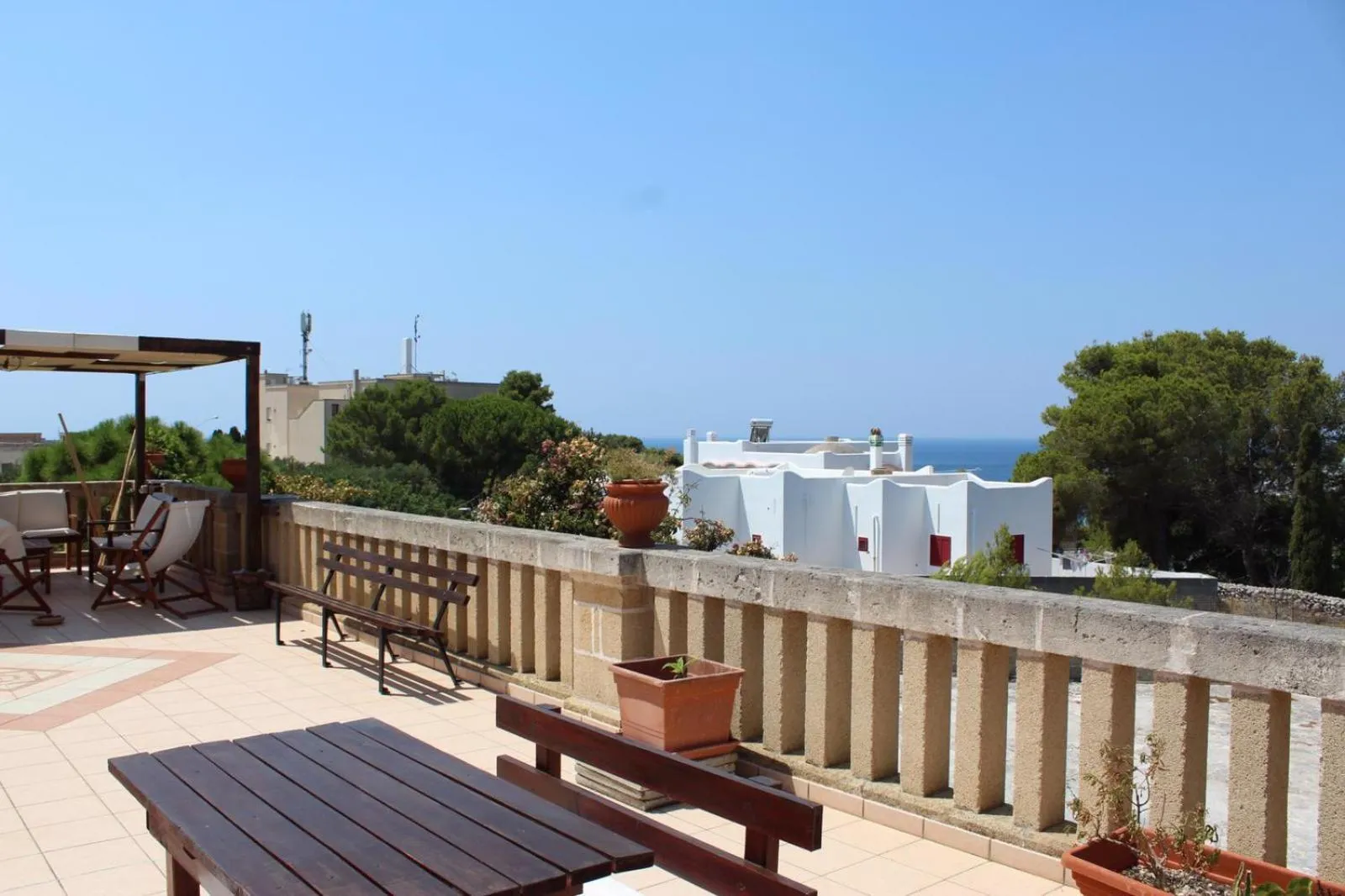 Balcony/Terrace in Villa Pedaci B&B