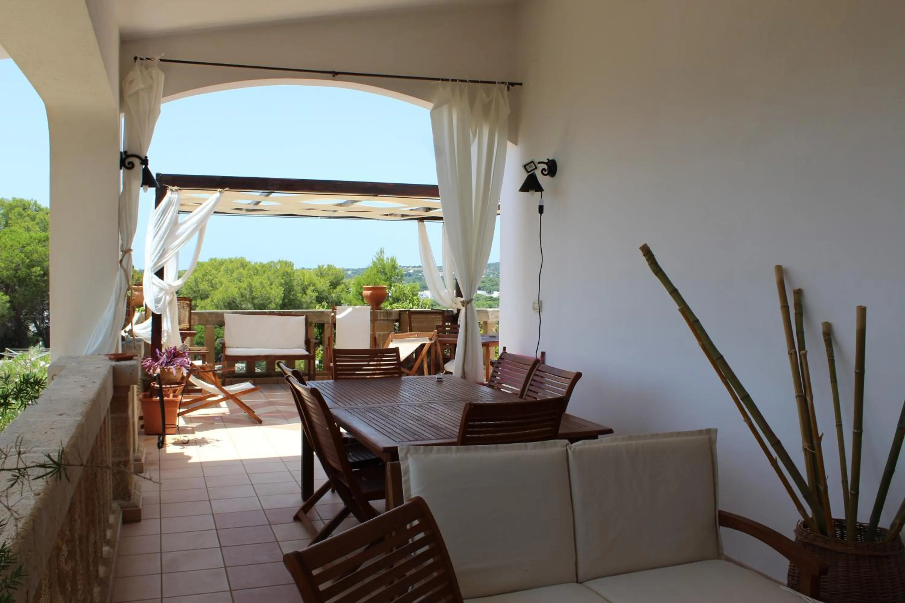 Balcony/Terrace in Villa Pedaci B&B