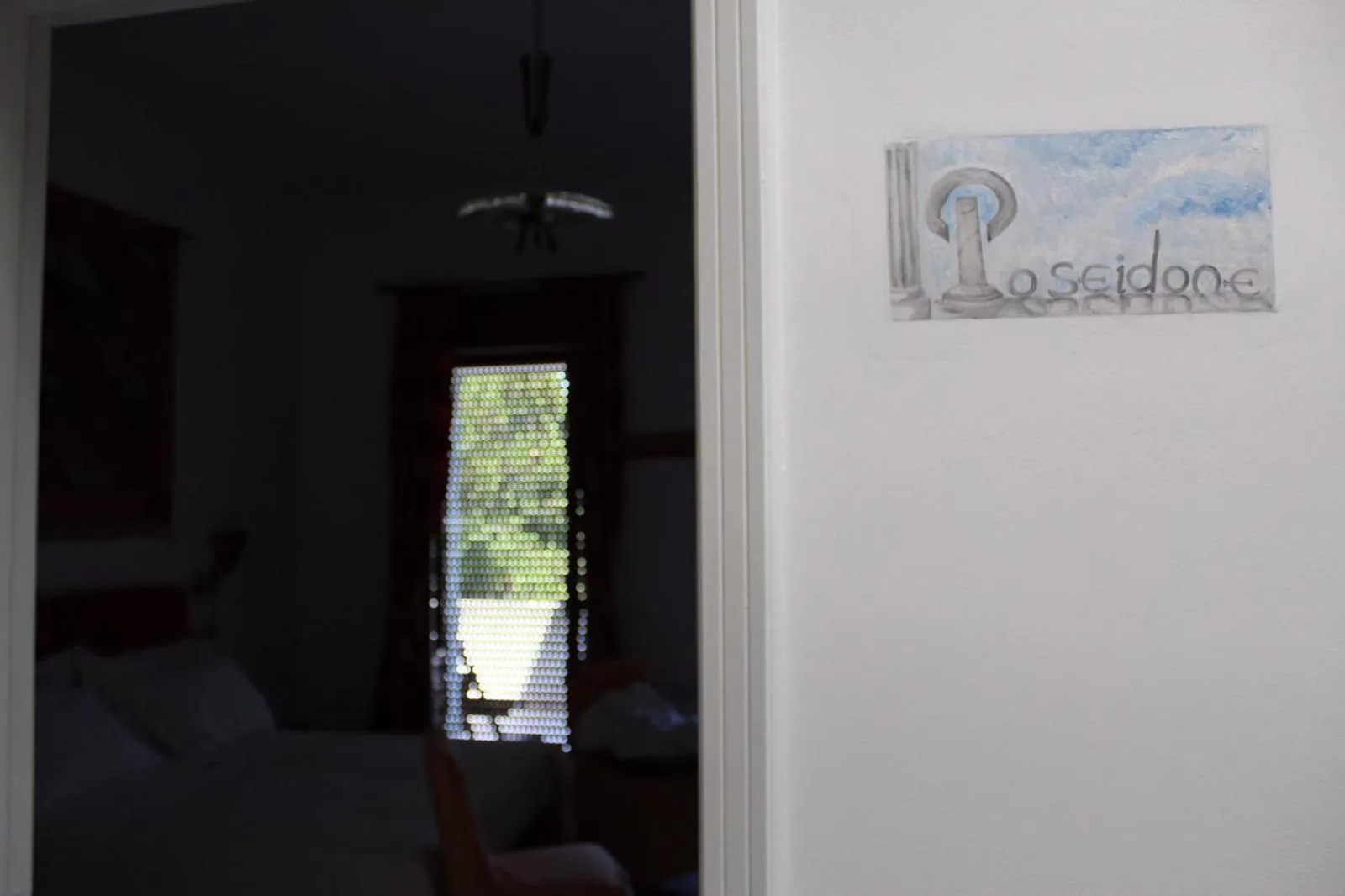 Decorative detail in Villa Pedaci B&B