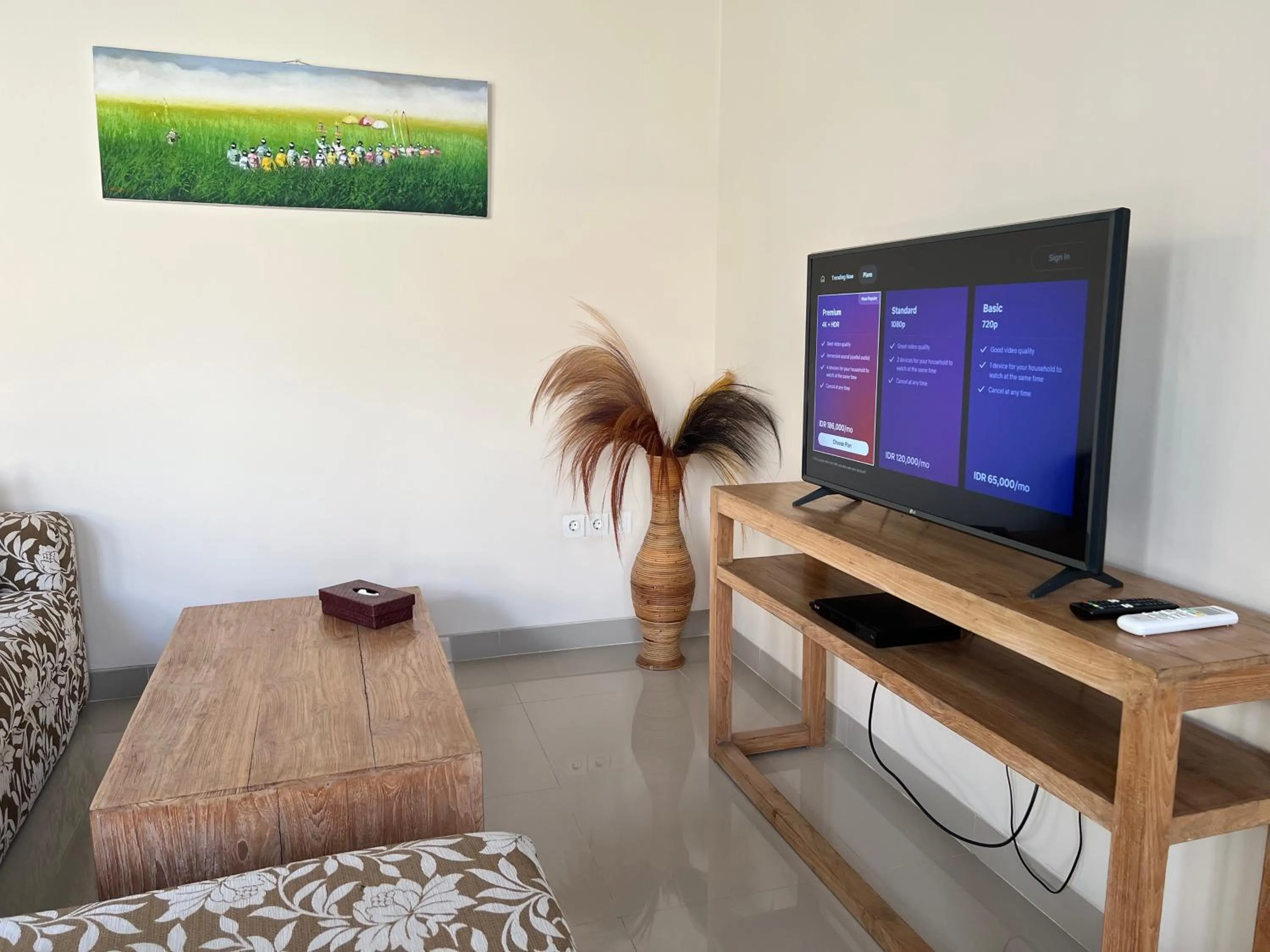 Communal lounge/ TV room in Kesari Haven Villa C