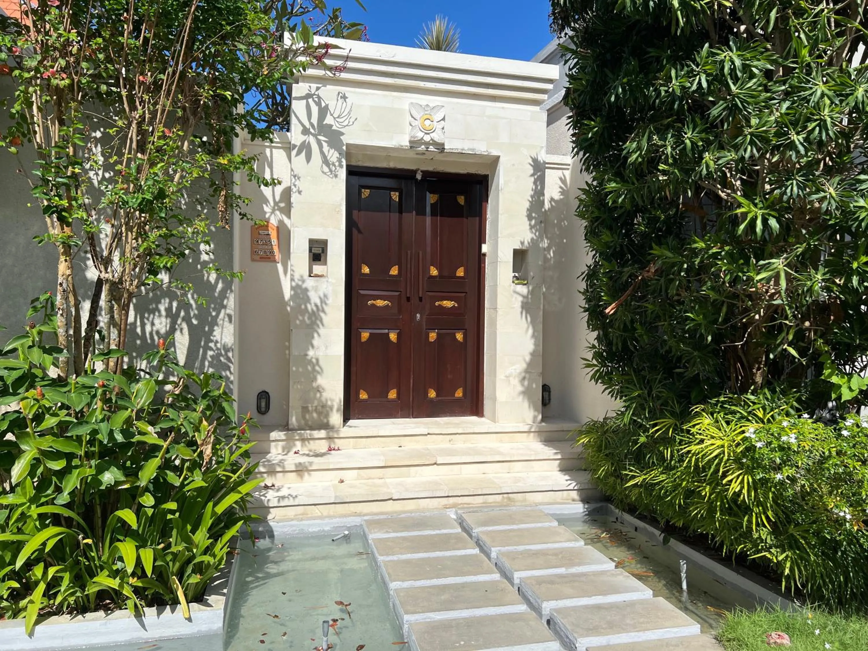 Facade/entrance in Kesari Haven Villa C