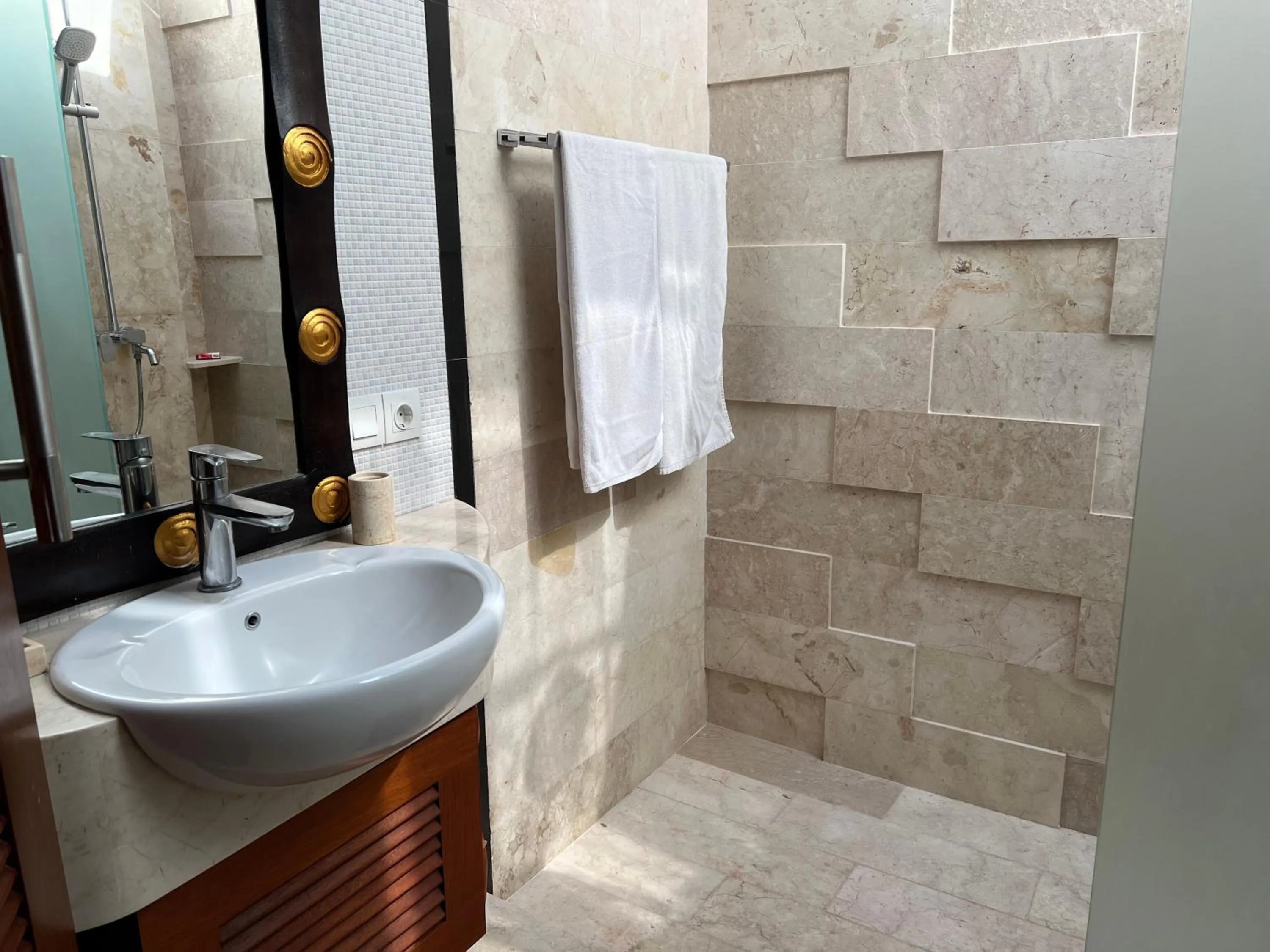Shower in Kesari Haven Villa C