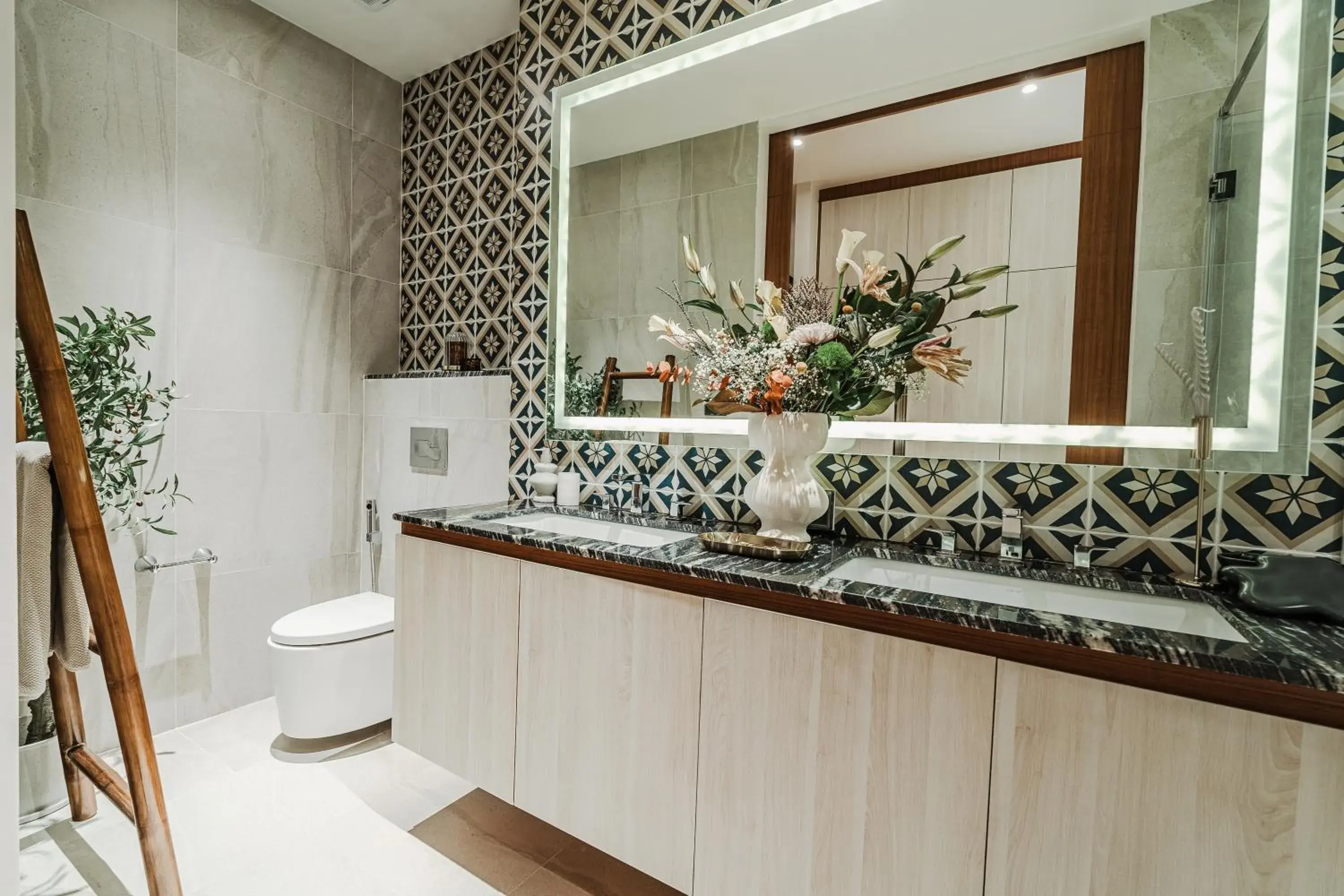 Bathroom in The Ozone Residences Bangtao Bathroom in The Ozone Residences Bangtao