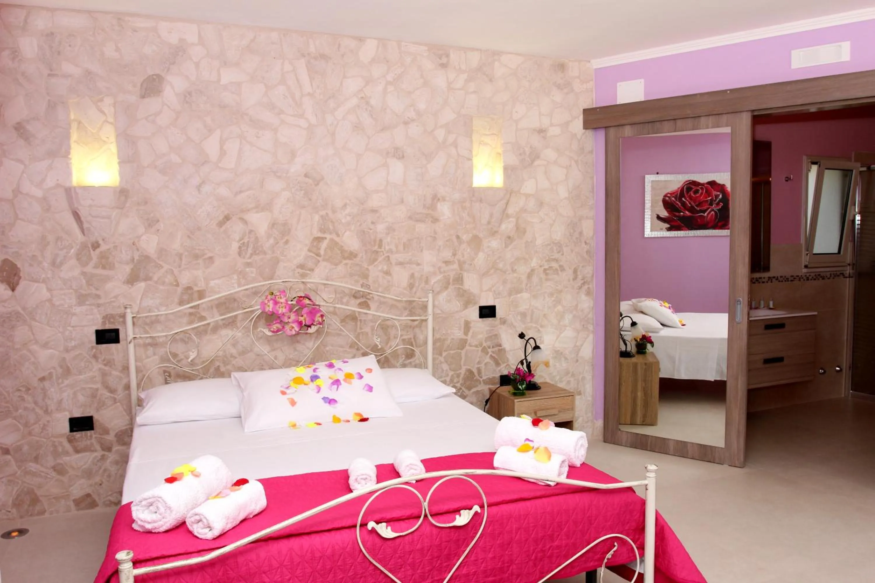 Photo of the whole room, Bed in Tenuta Paifer