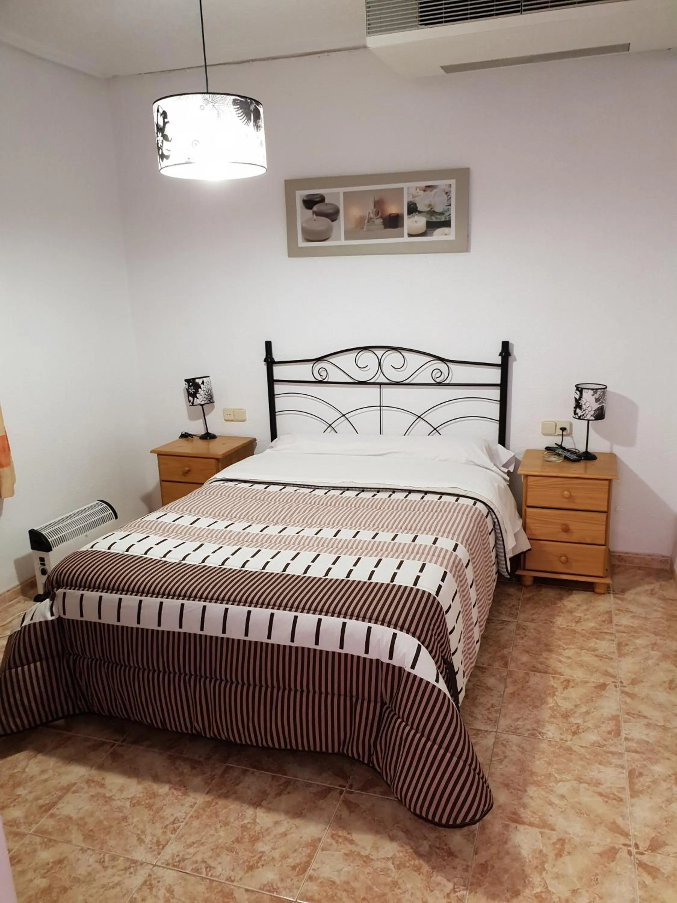 Bedroom, Bed in Complejo Turistico la Pinada