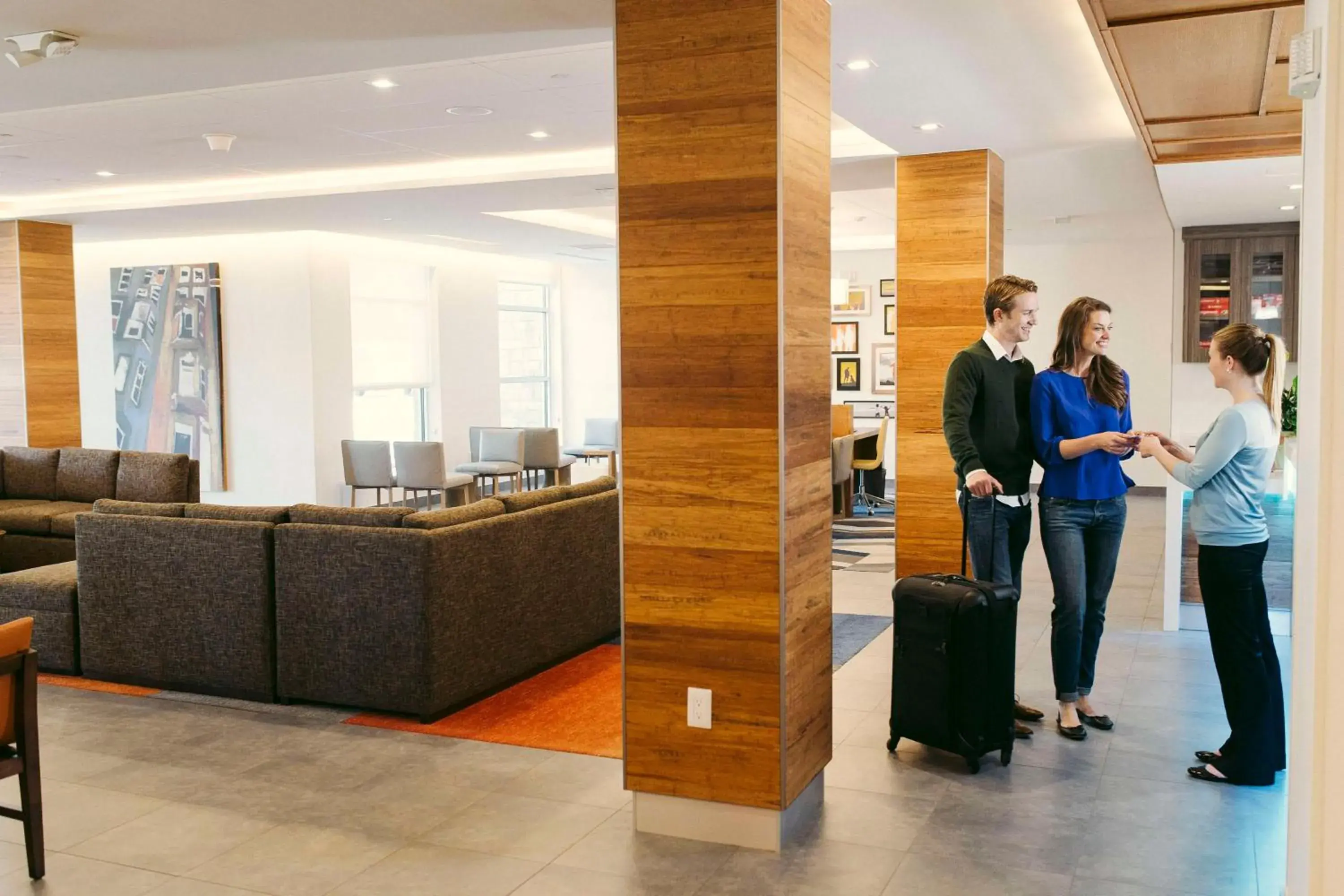 Lobby or reception in Hyatt House Dallas / Frisco Lobby or reception in Hyatt House Dallas / Frisco