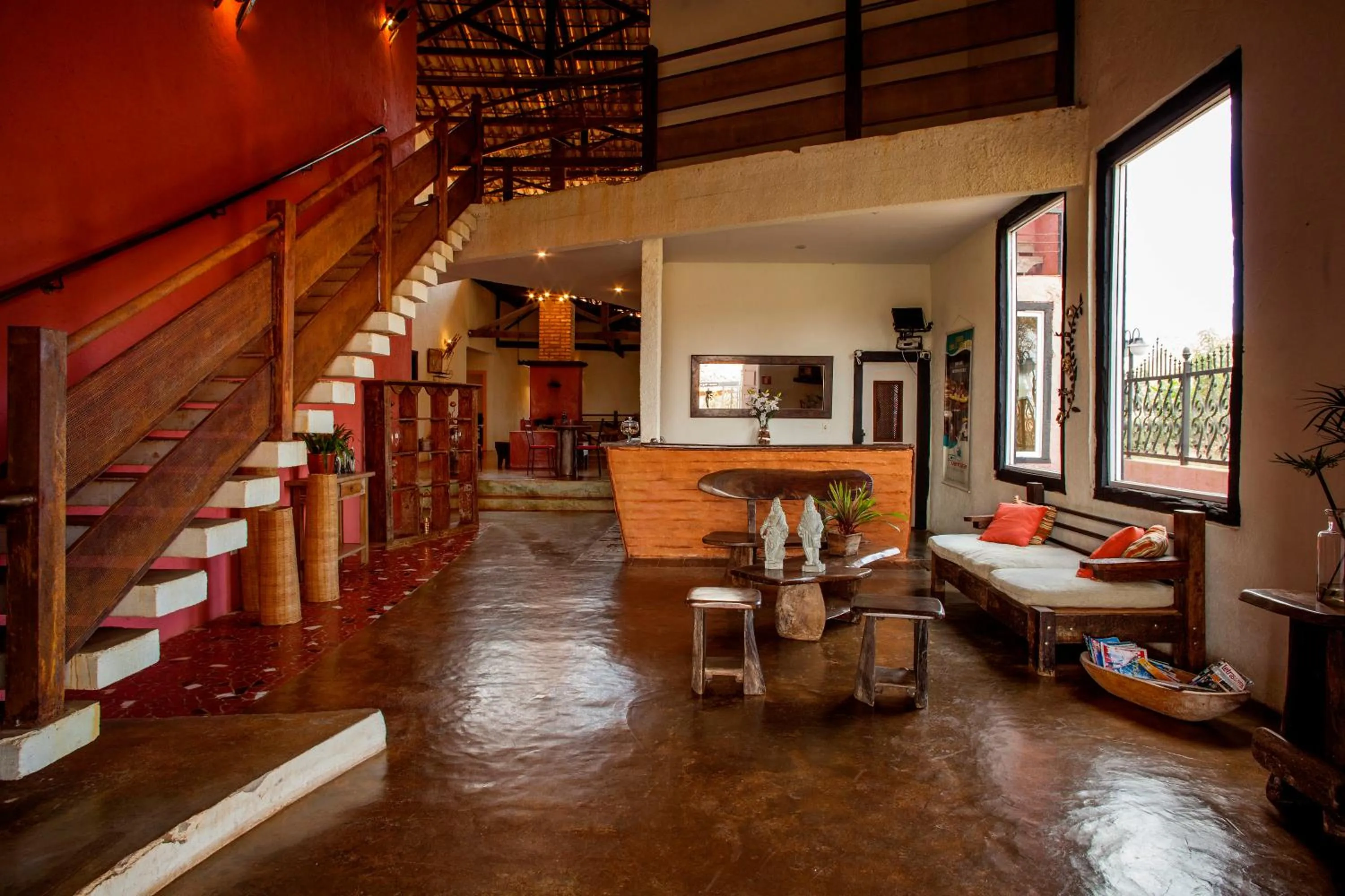 Lobby or reception in Pousada Província