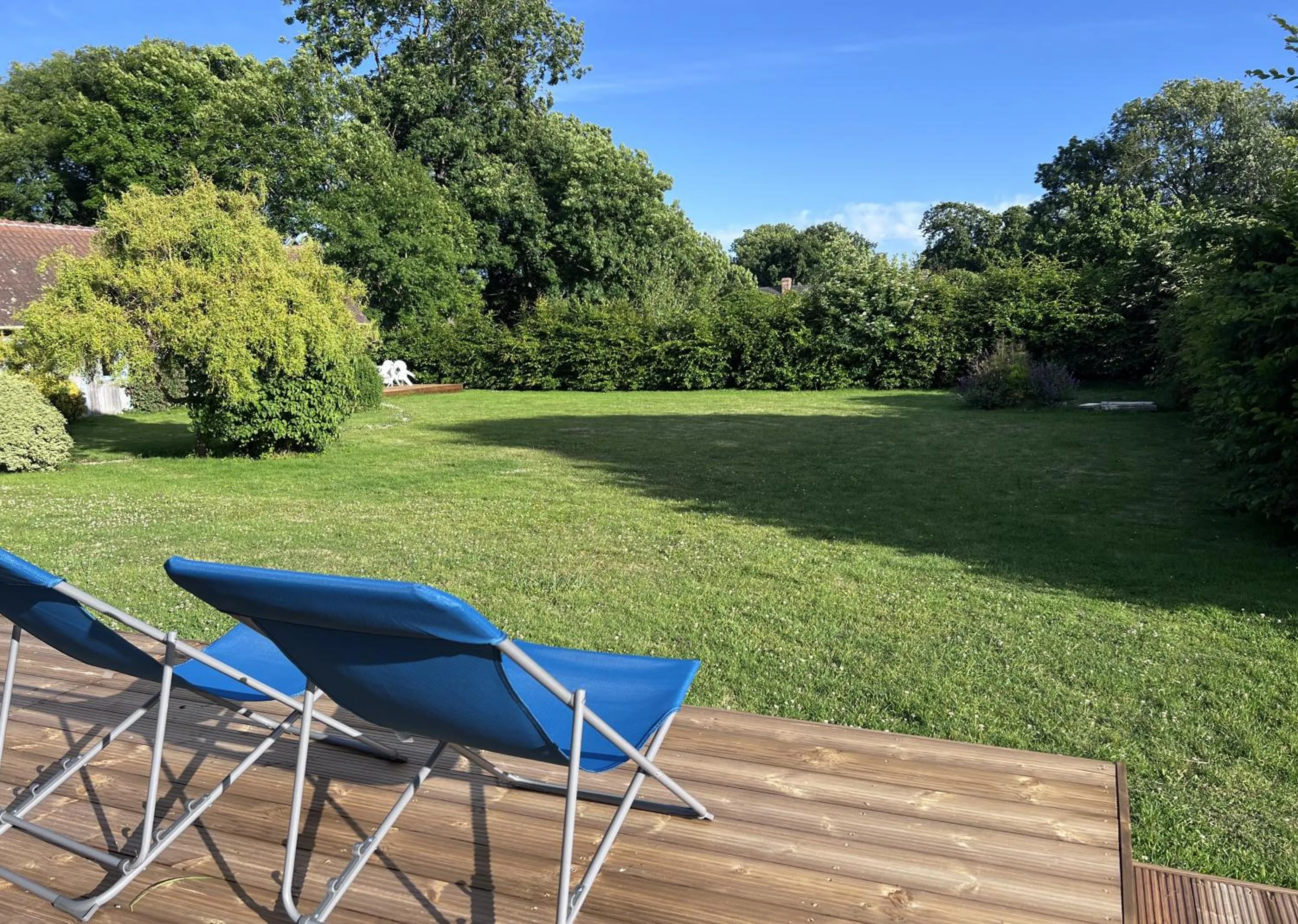 Patio in Le Pré Marin
