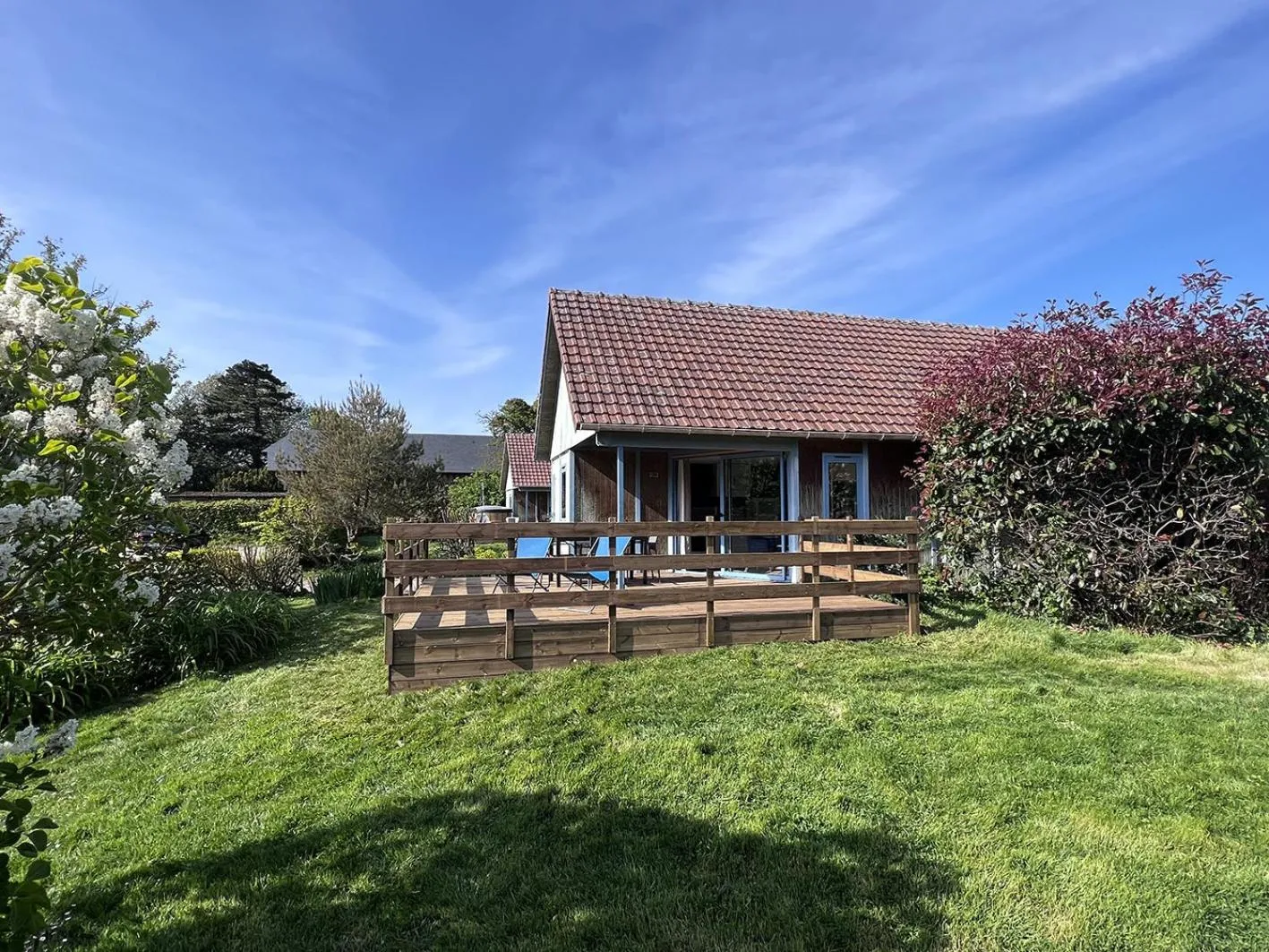 Patio in Le Pré Marin