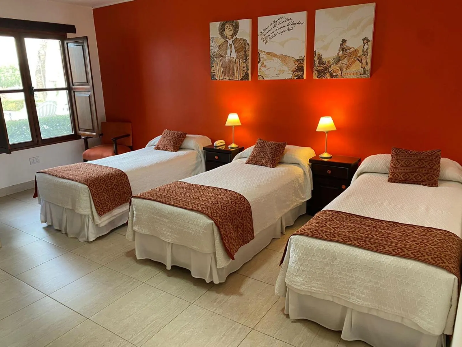 Decorative detail, Bed in Posada de los Poetas Hotel Boutique