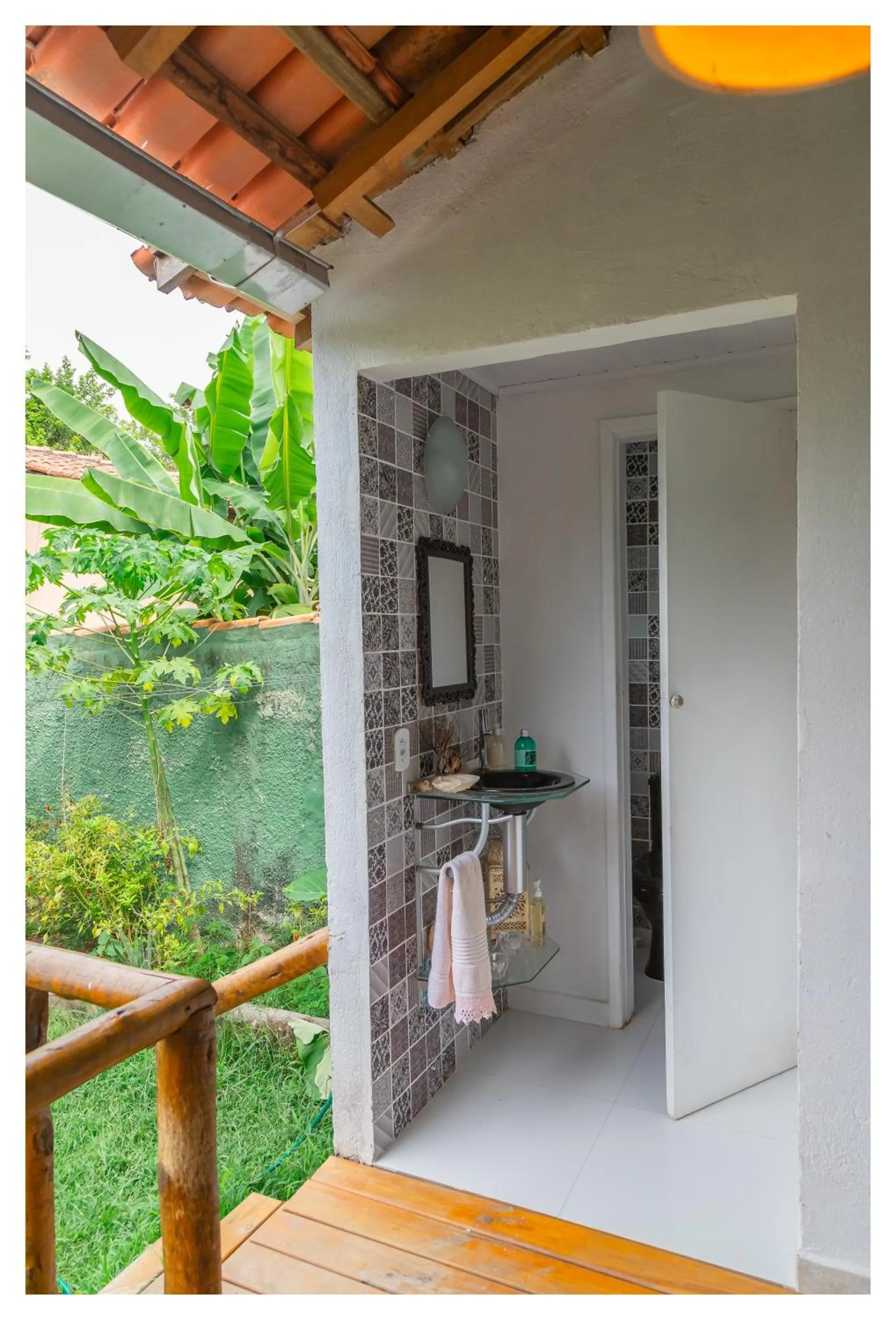 Bathroom in Pousada Cravo e Canela