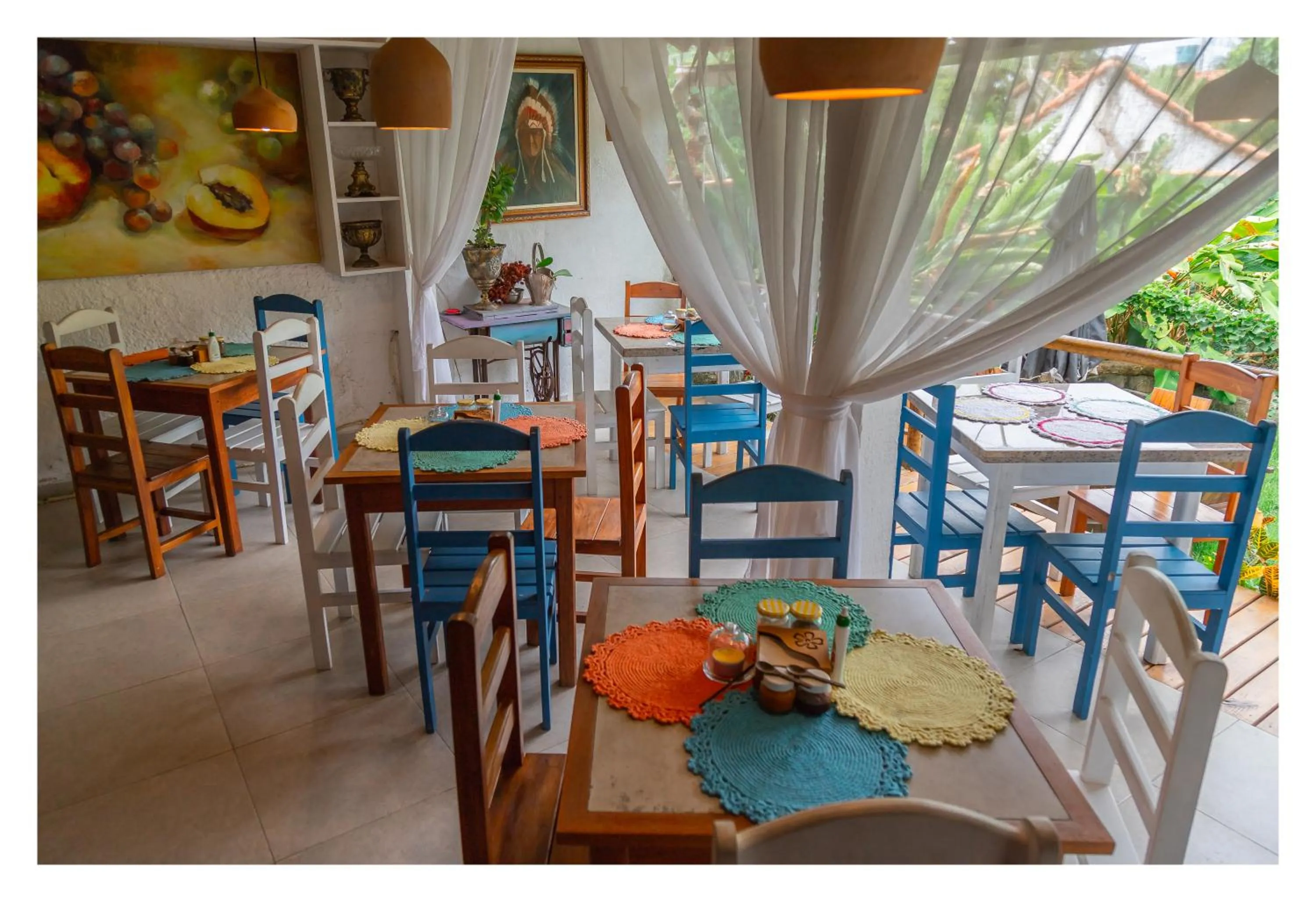 Dining area in Pousada Cravo e Canela